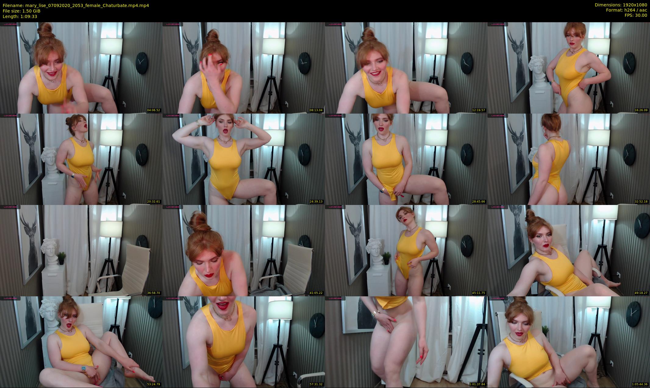 mary_lise — 70 minute Chaturbate couple cam show recording, 1080p, Sep 7, 2020