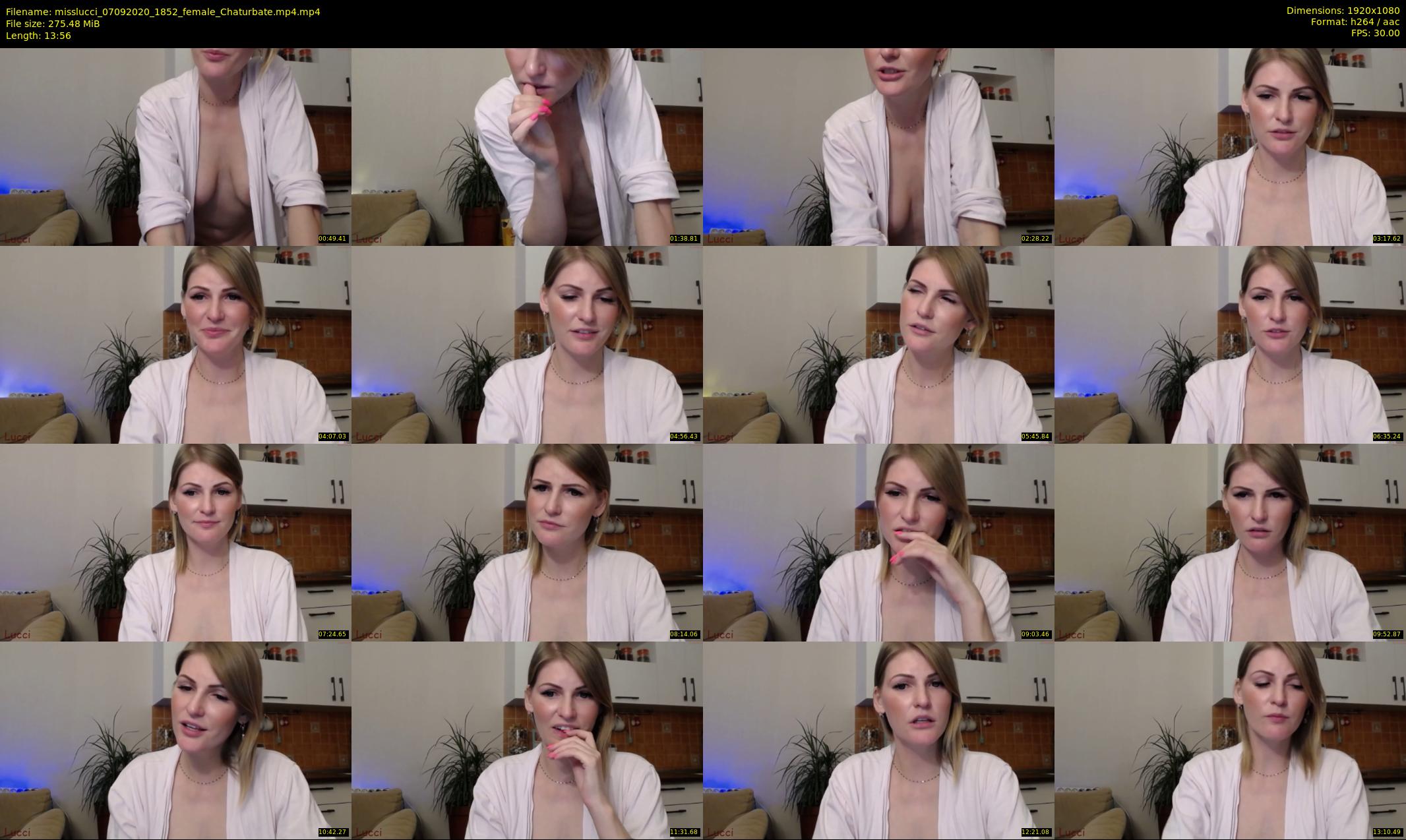 misslucci — 14 minute Chaturbate female cam show recording, 1080p, Sep 7, 2020
