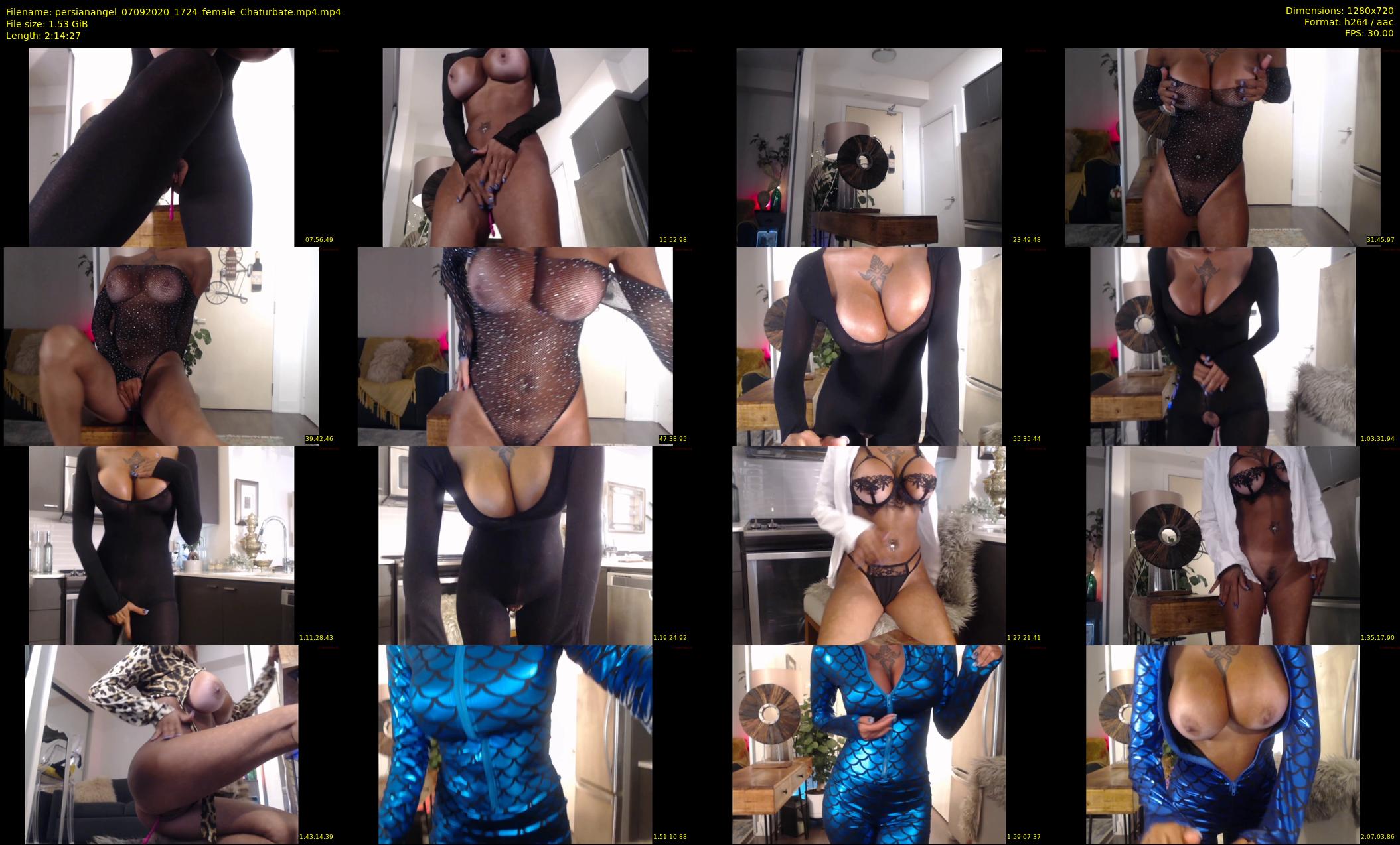 persianangel — 135 minute Chaturbate female cam show recording, 720p, Sep 7, 2020