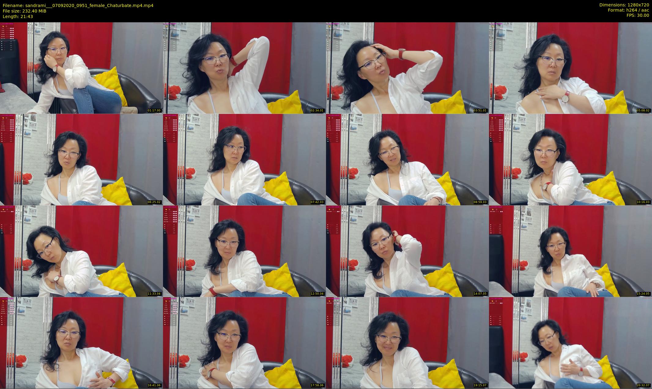 sandrami__ — 22 minute Chaturbate female cam show recording, 720p, Sep 7, 2020