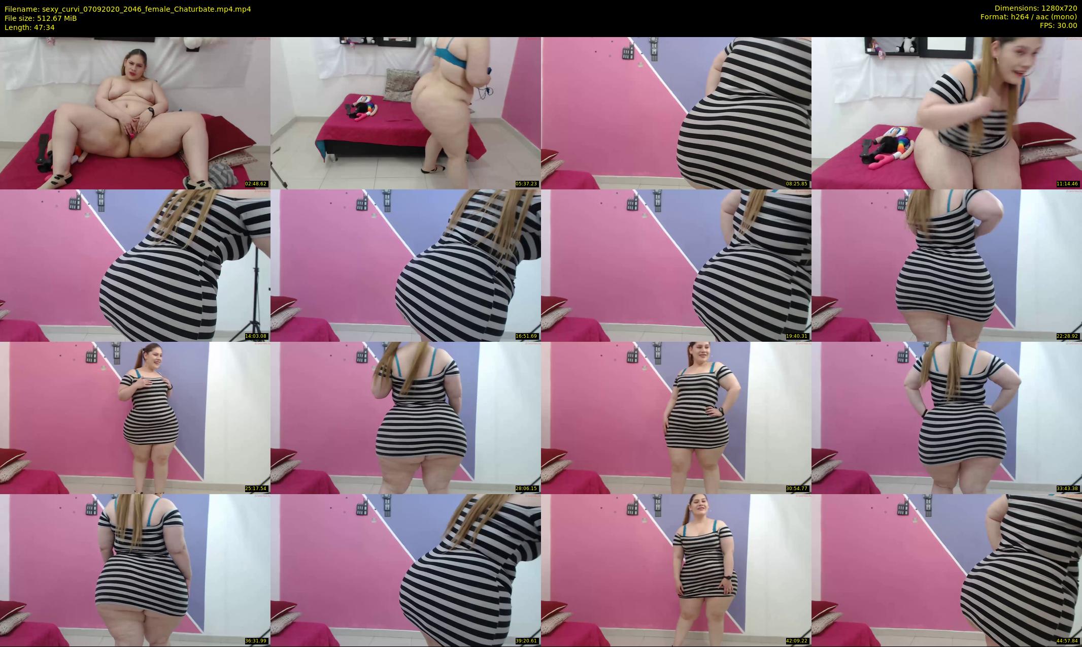sexy_curvi — 48 minute Chaturbate female cam show recording, 720p, Sep 7, 2020