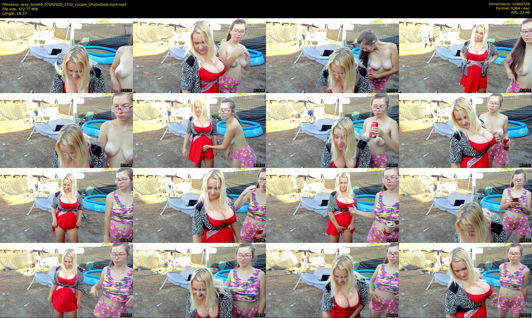 sexy_luna69 — 19 minute Chaturbate couple cam show recording, 720p, Sep 7, 2020