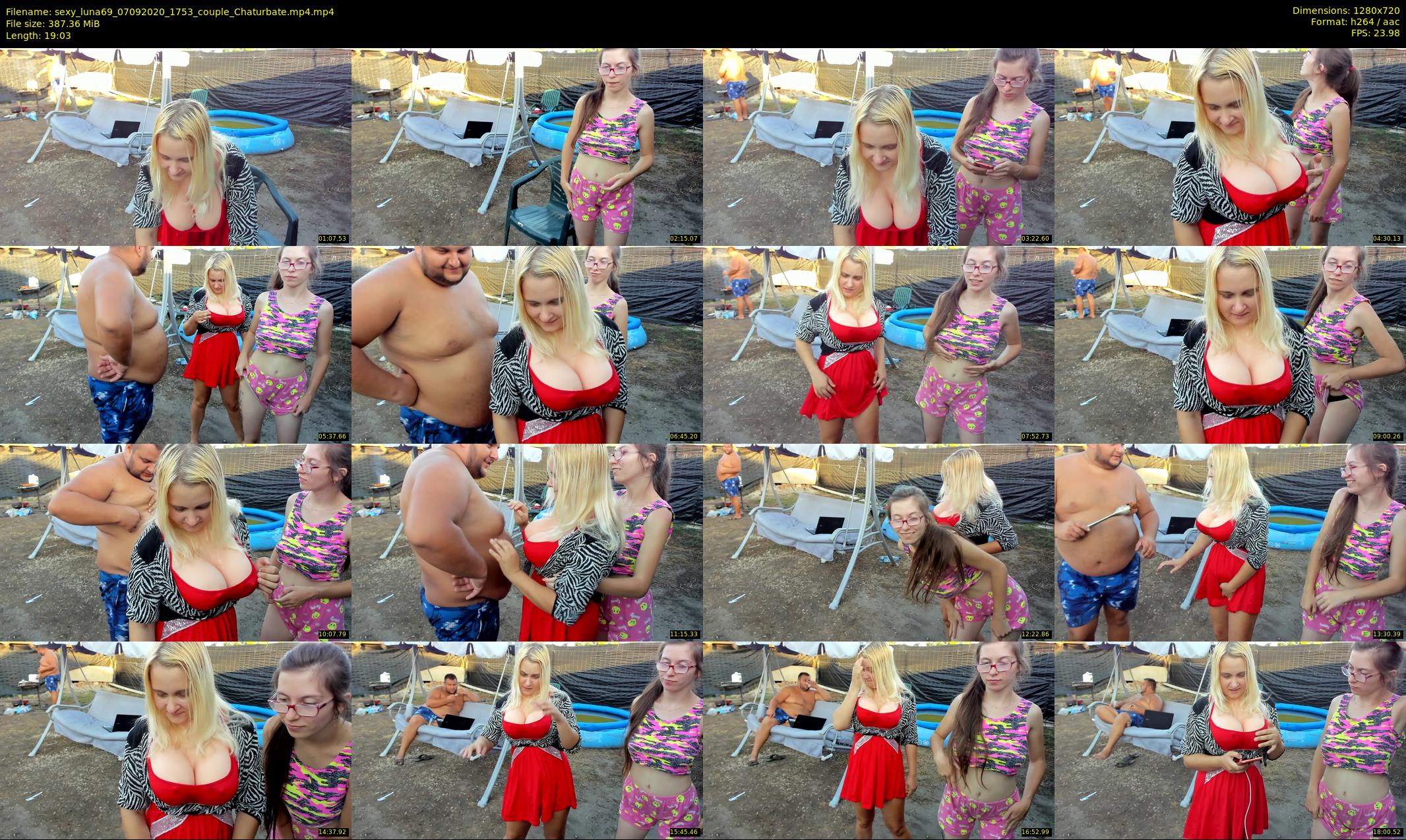 sexy_luna69 — 20 minute Chaturbate couple cam show recording, 720p, Sep 7, 2020
