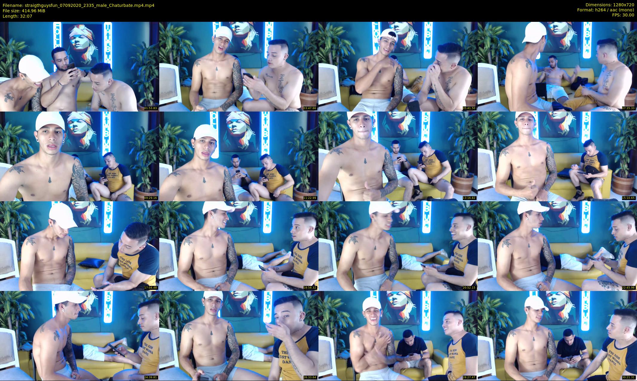 straigthguysfun — 33 minute Chaturbate male cam show recording, 720p, Sep 7, 2020