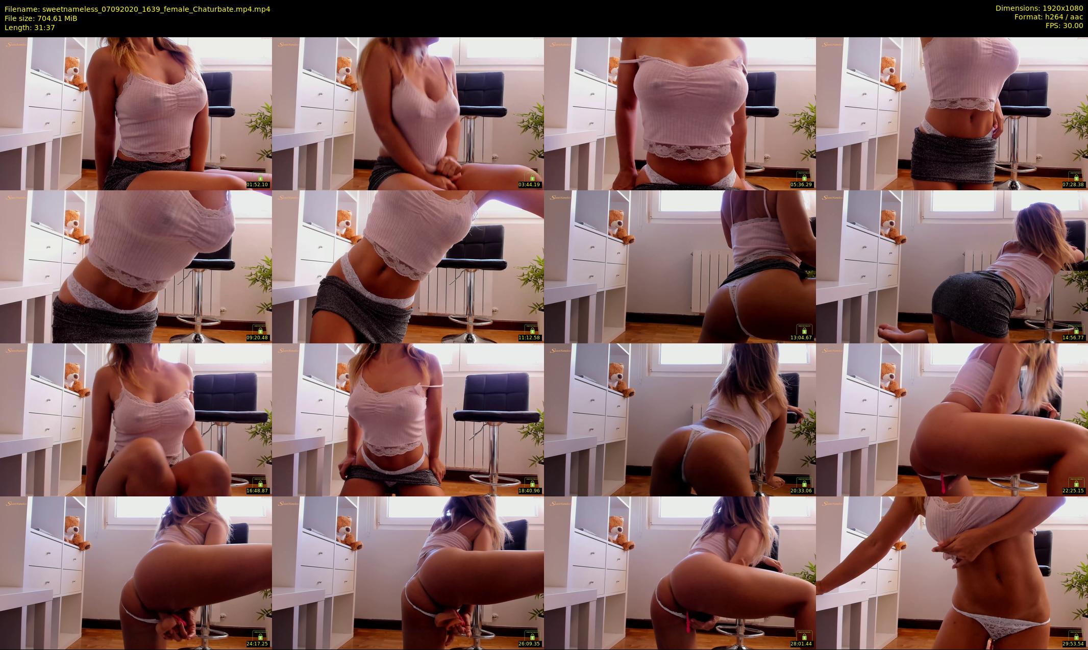 sweetnameless — 32 minute Chaturbate couple cam show recording, 1080p, Sep 7, 2020