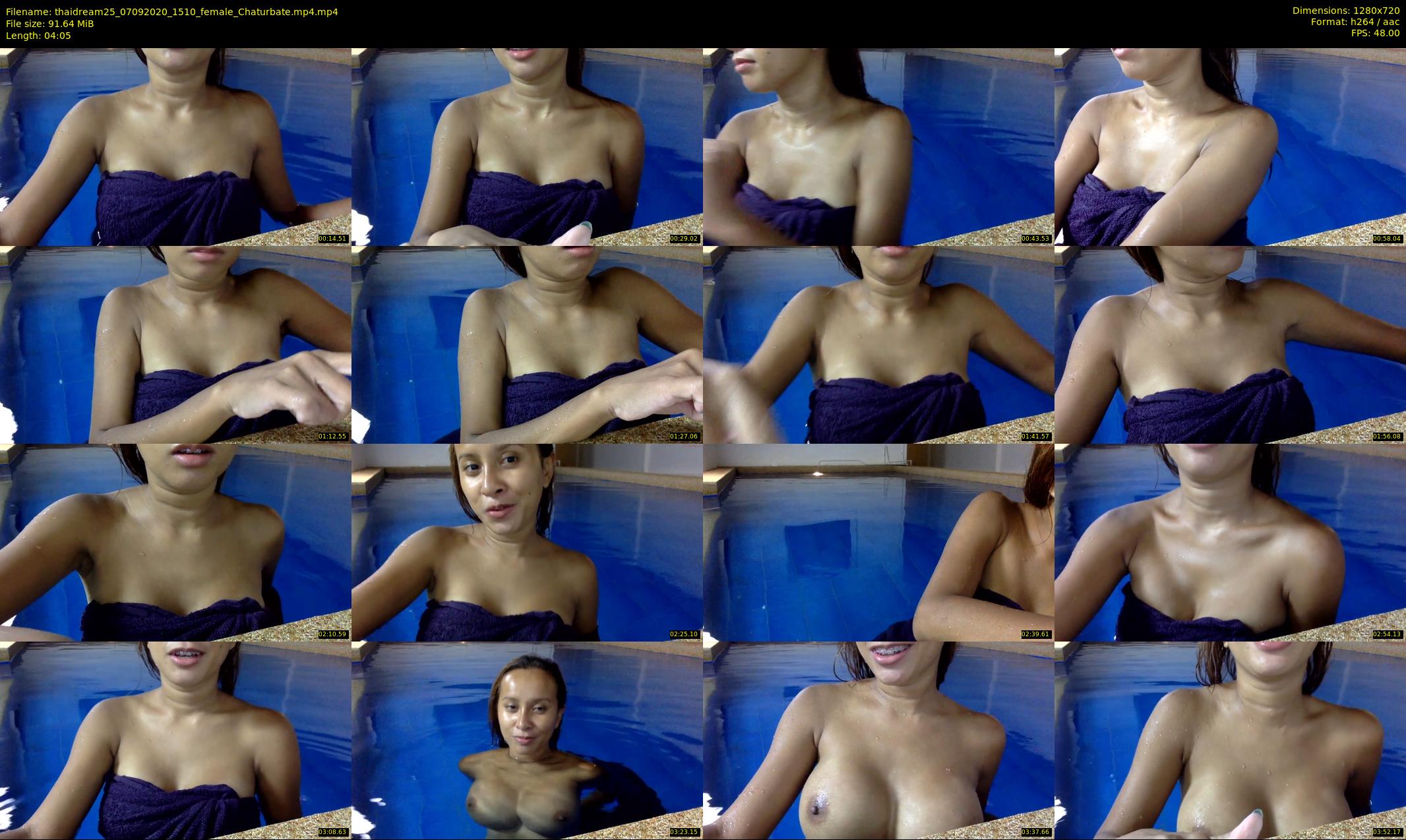 thaidream25 — 5 minute Chaturbate female cam show recording, 720p, Sep 7, 2020