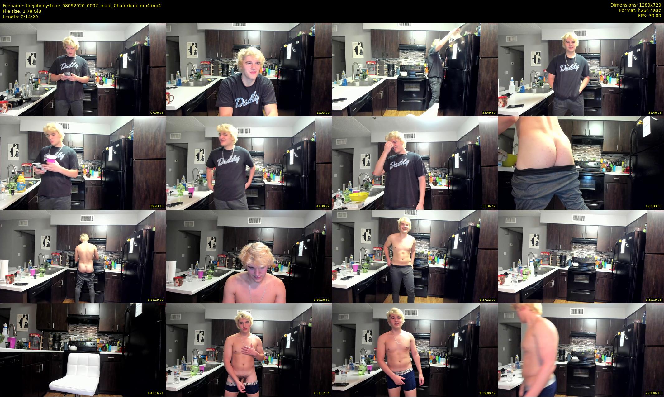 thejohnnystone — 135 minute Chaturbate male cam show recording, 720p, Sep 8, 2020