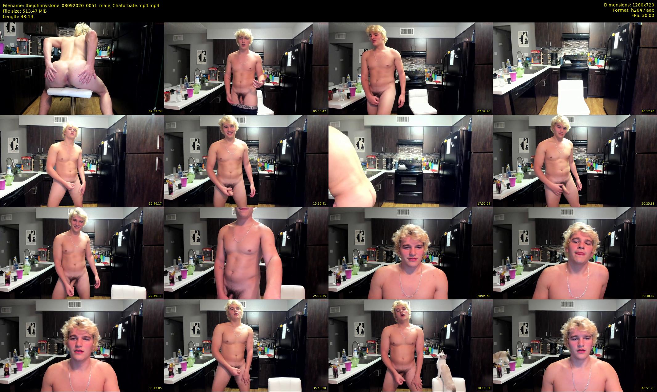 thejohnnystone — 44 minute Chaturbate male cam show recording, 720p, Sep 8, 2020