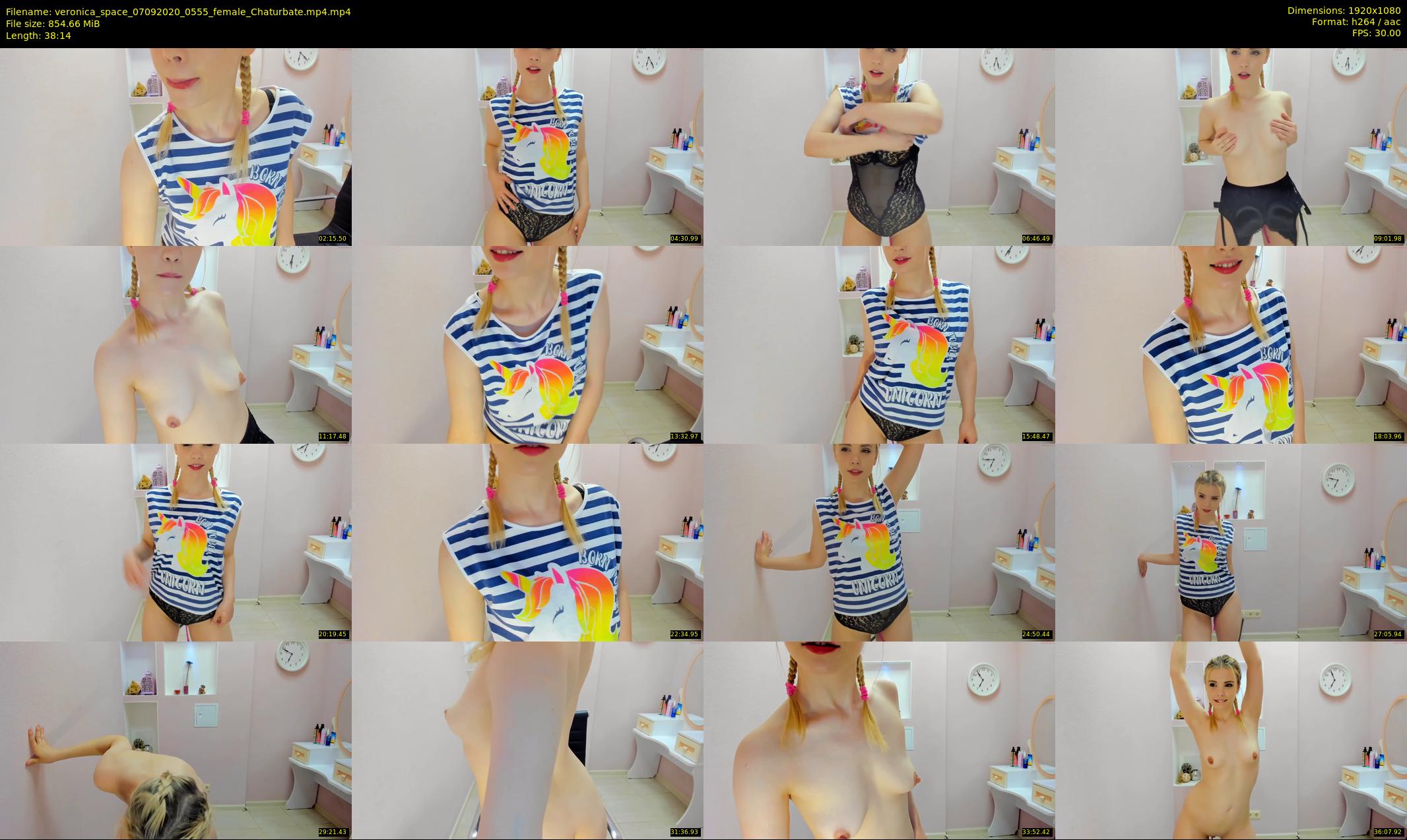 veronica_space — 39 minute Chaturbate female cam show recording, 1080p, Sep 7, 2020