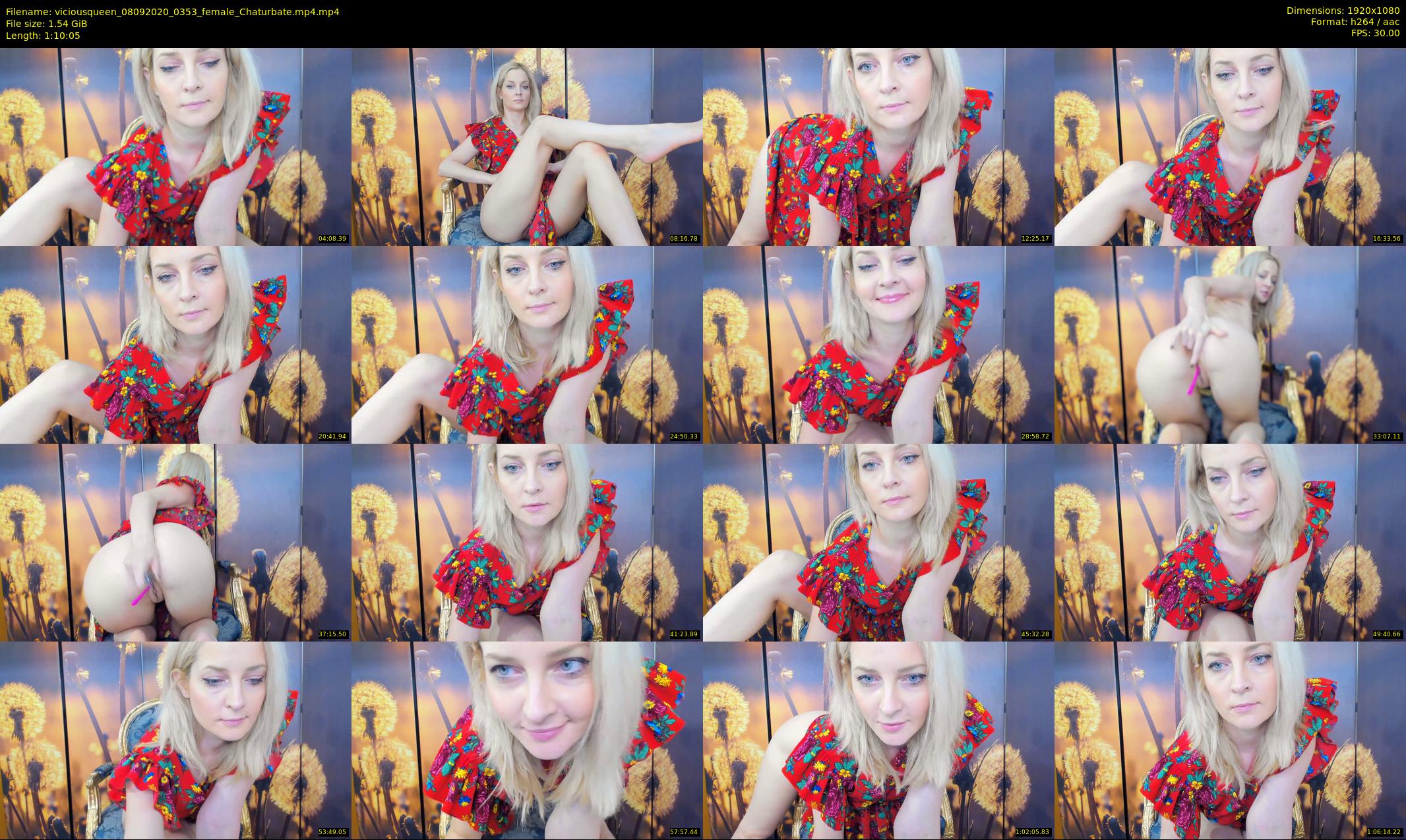 viciousqueen — 71 minute Chaturbate female cam show recording, 1080p, Sep 8, 2020