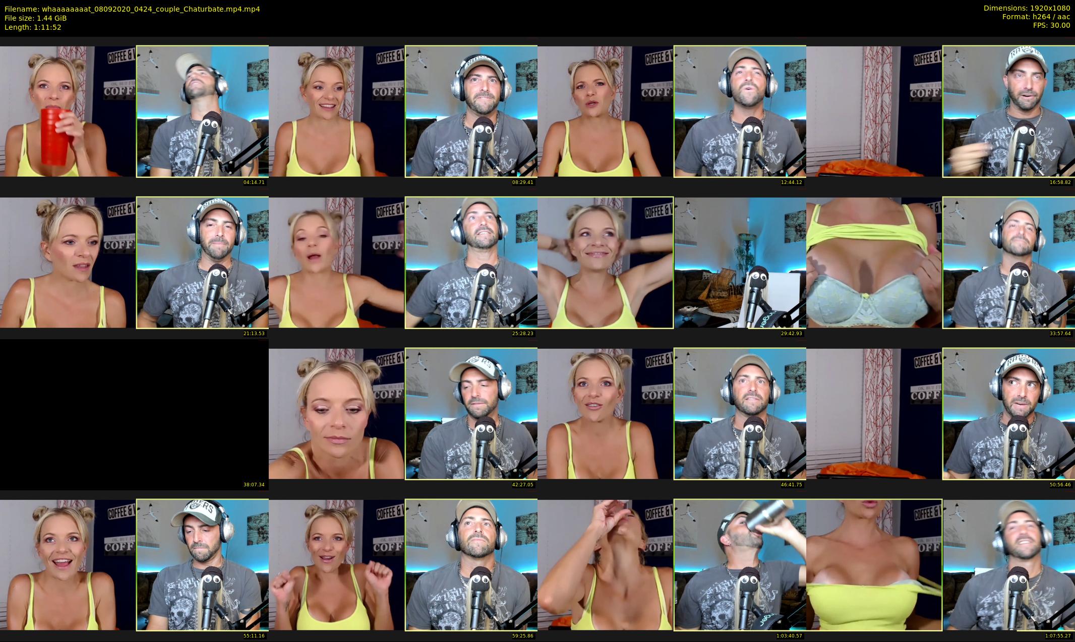 whaaaaaaaat — 72 minute Chaturbate couple cam show recording, 1080p, Sep 8, 2020