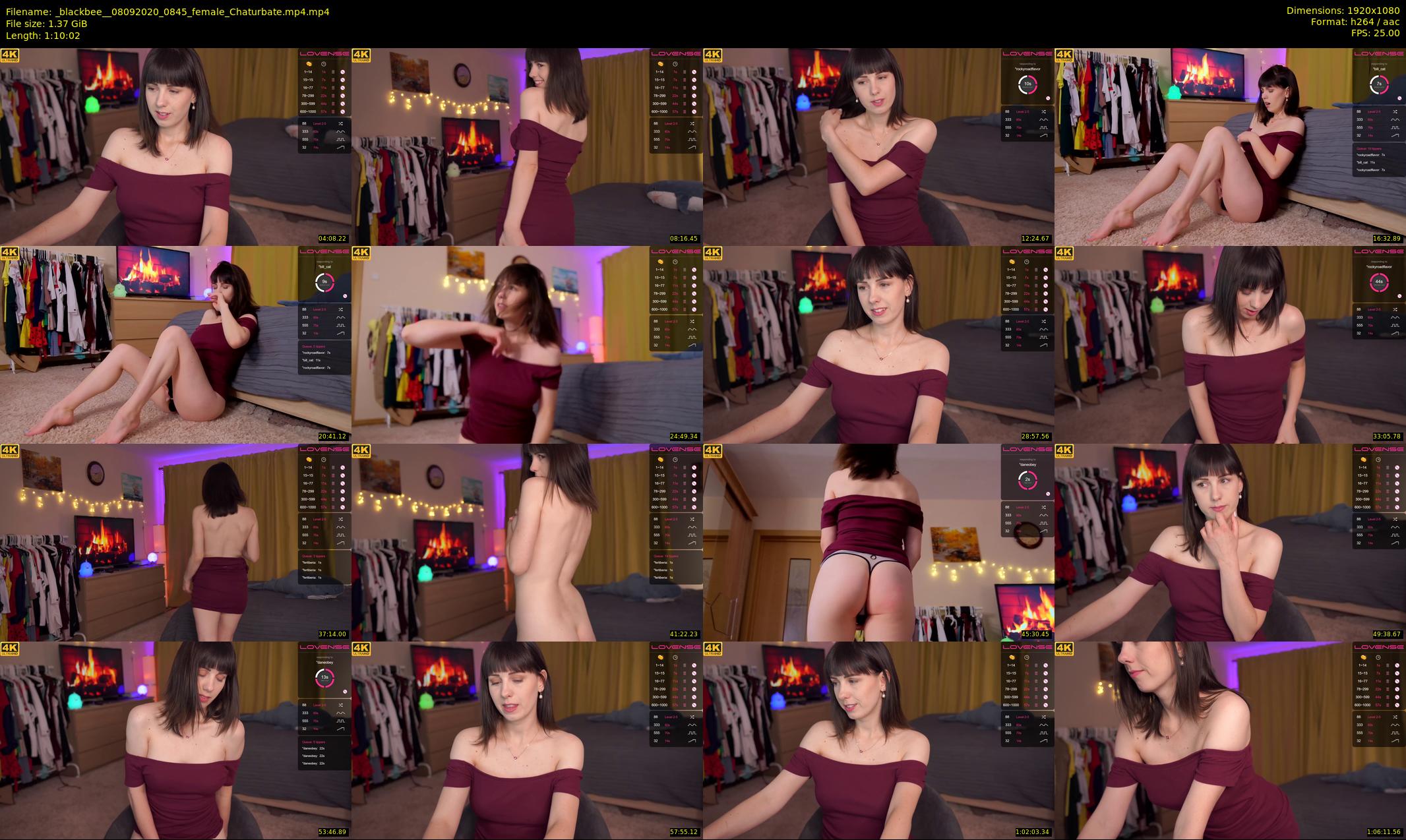 _blackbee_ — 71 minute Chaturbate female cam show recording, 1080p, Sep 8, 2020