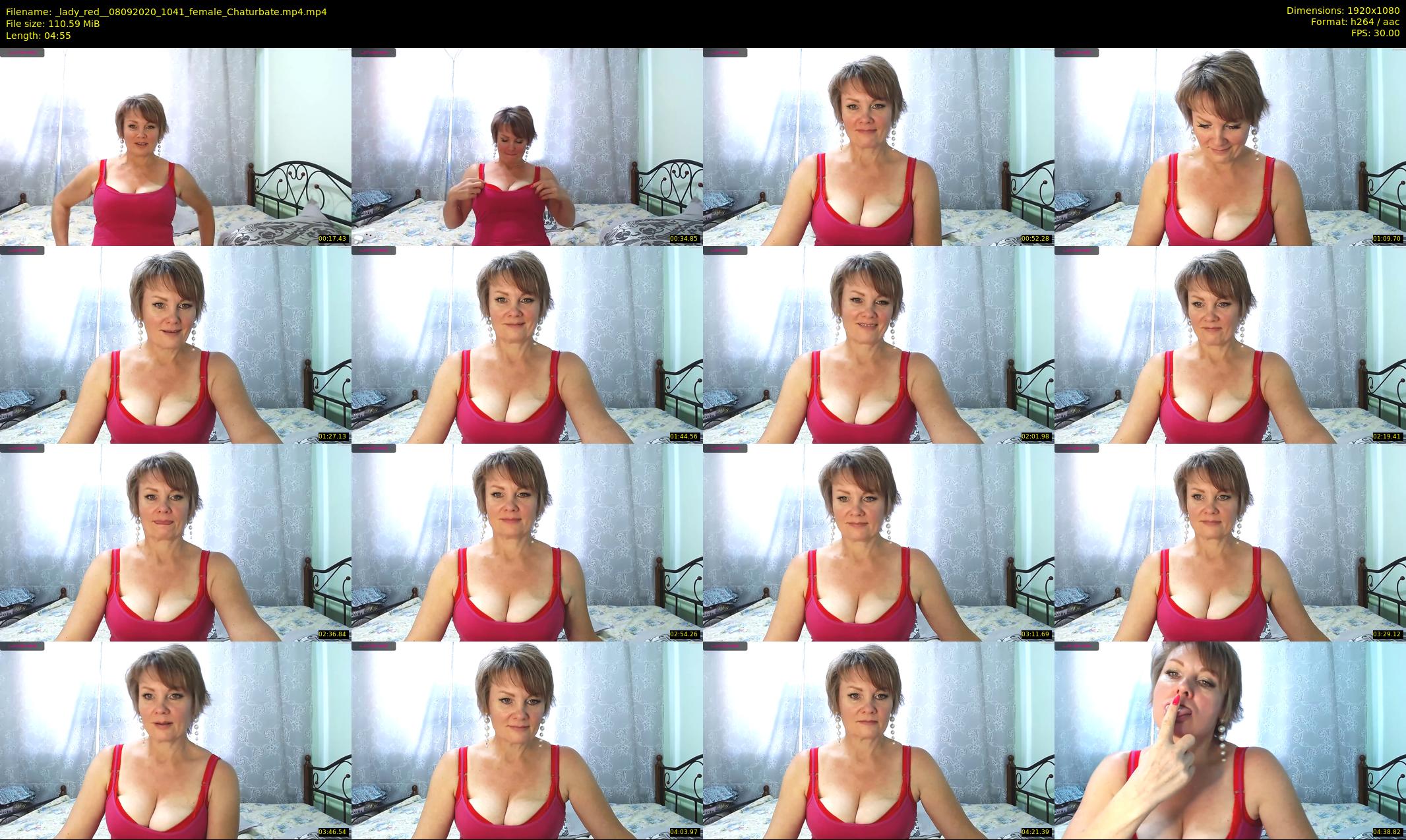 _lady_red_ — 5 minute Chaturbate female cam show recording, 1080p, Sep 8, 2020