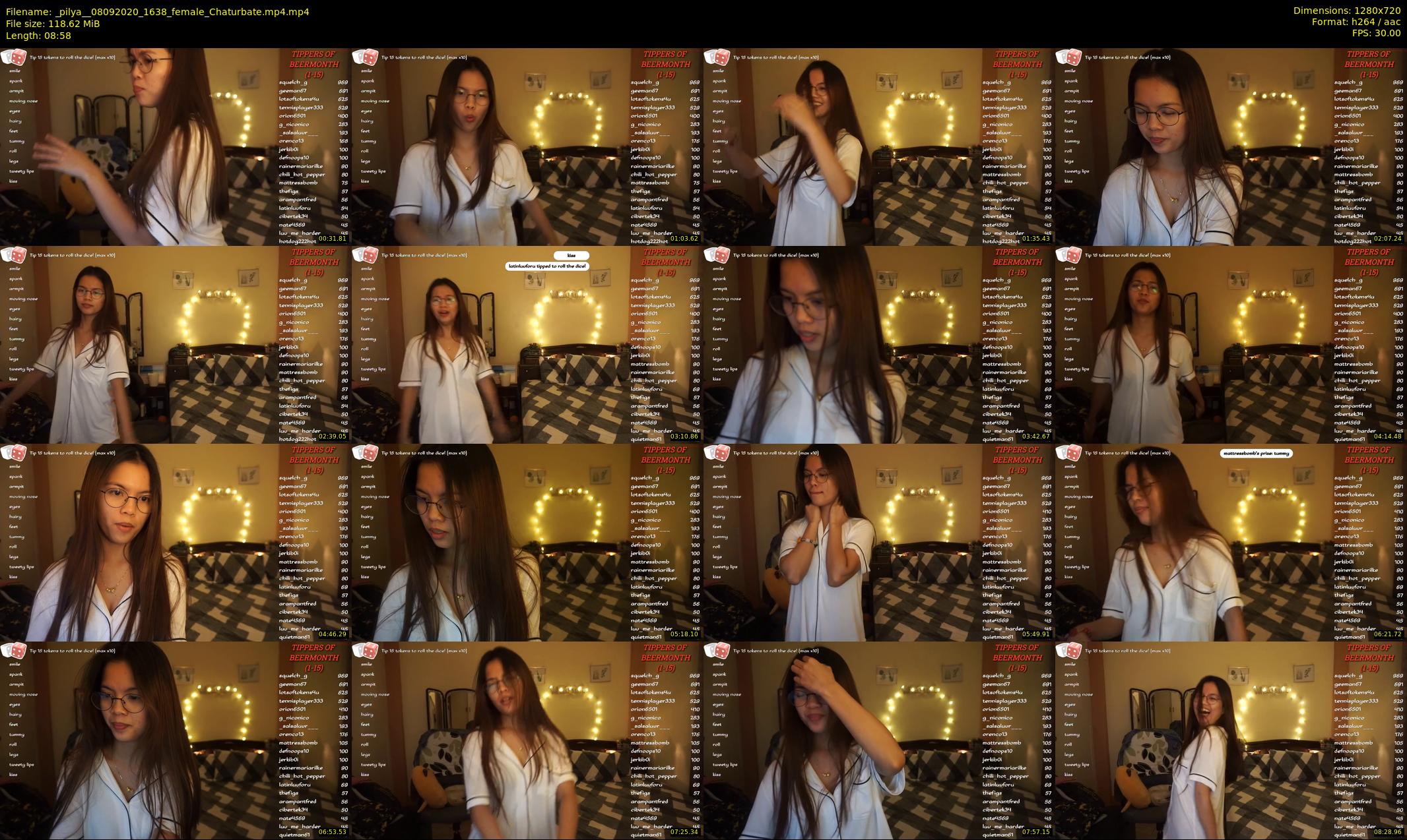 _pilya_ — 9 minute Chaturbate female cam show recording, 720p, Sep 8, 2020