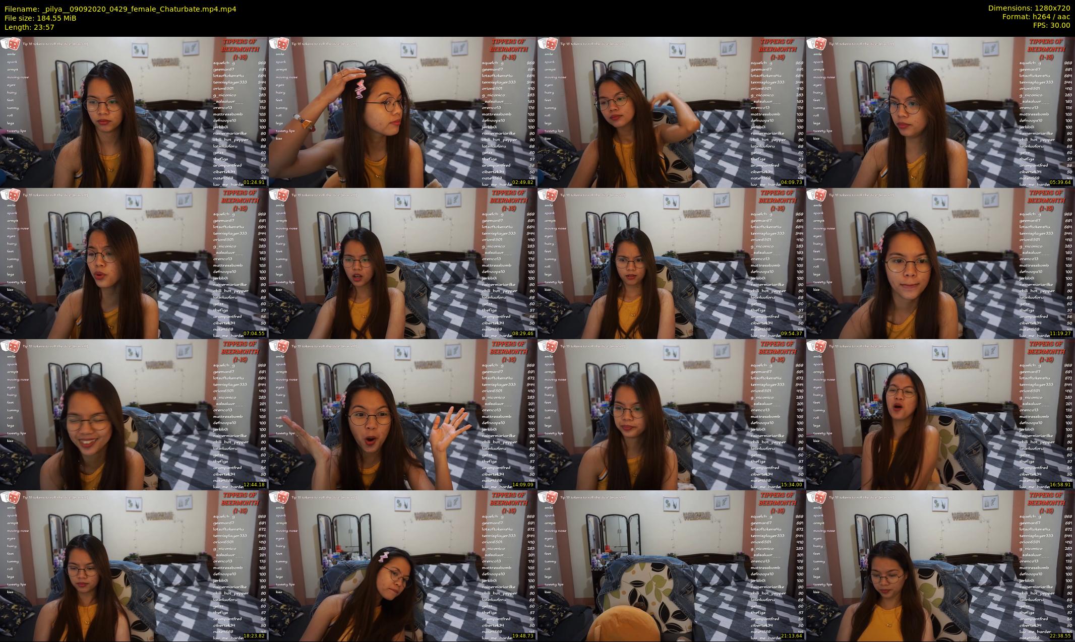 _pilya_ — 24 minute Chaturbate female cam show recording, 720p, Sep 9, 2020