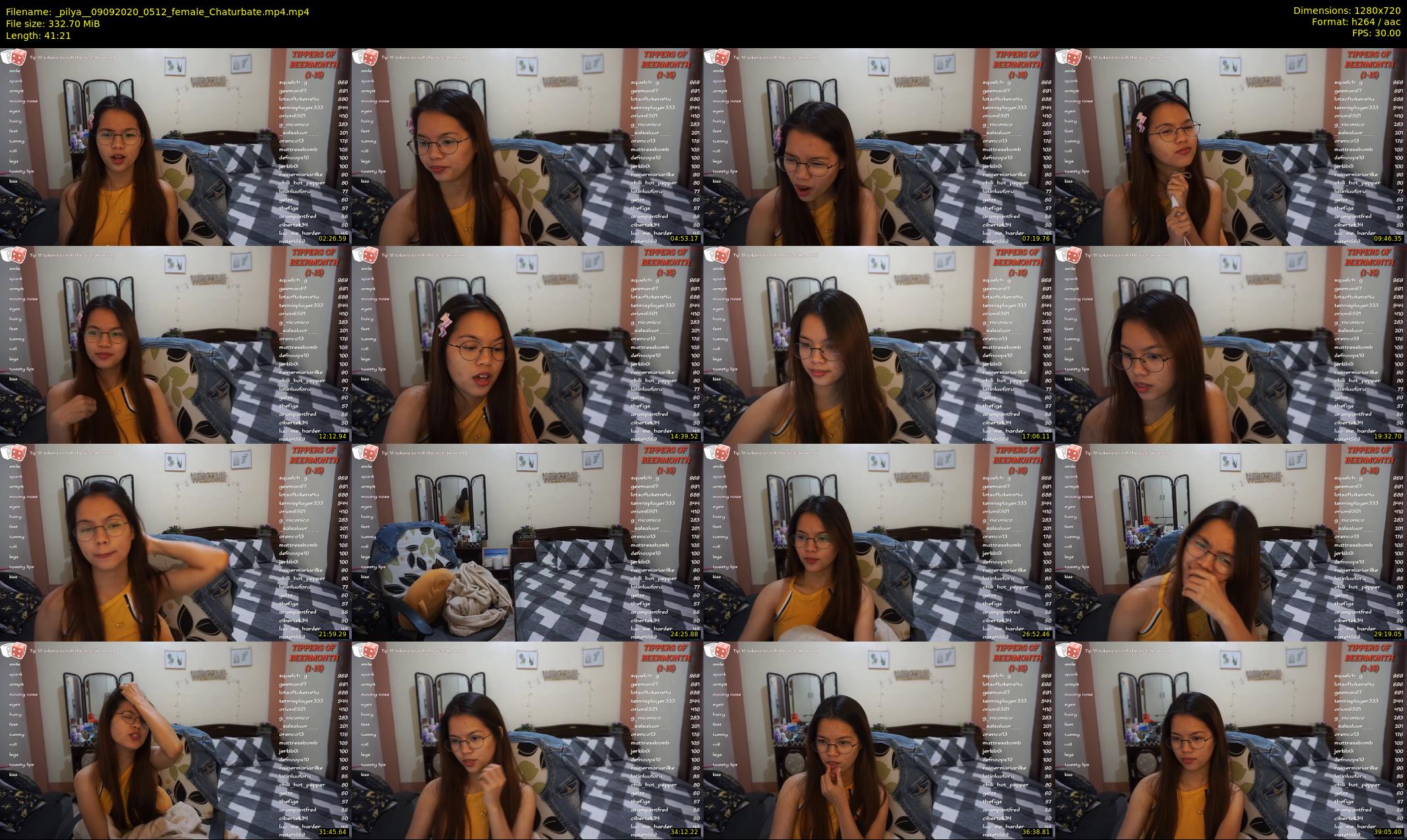 _pilya_ — 42 minute Chaturbate female cam show recording, 720p, Sep 9, 2020