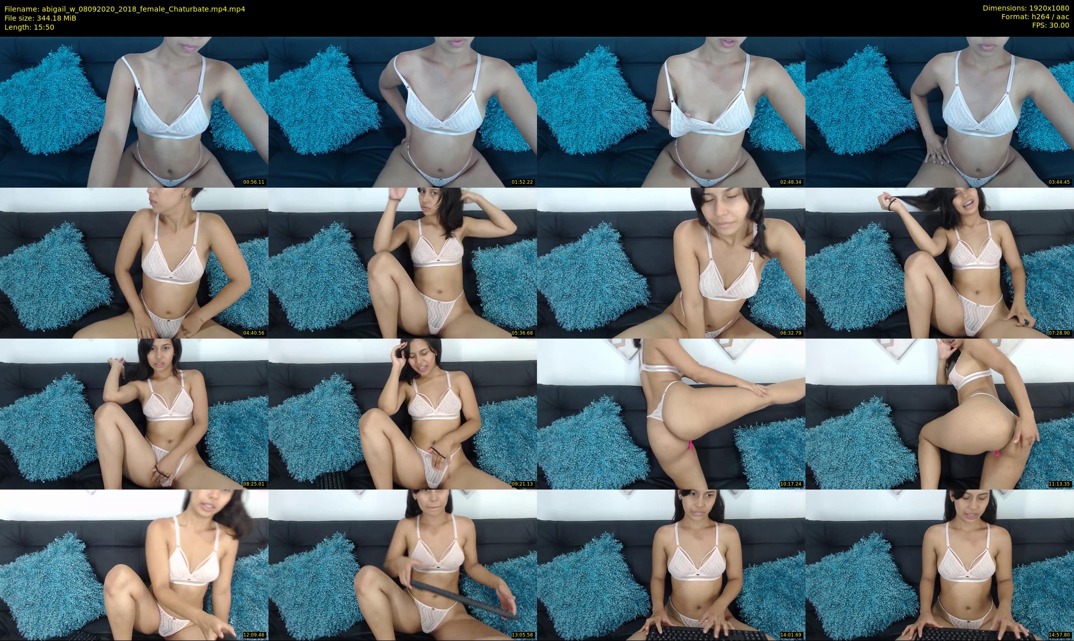 abigail_w — 16 minute Chaturbate female cam show recording, 1080p, Sep 8, 2020