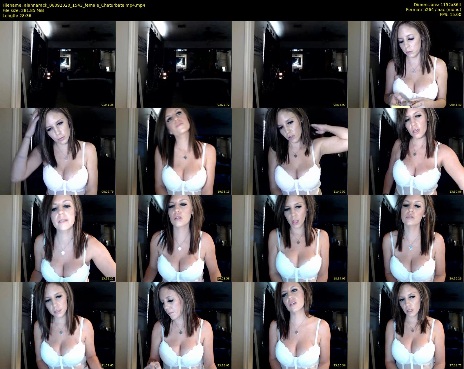 alannarack — 29 minute Chaturbate female cam show recording, 720p, Sep 8, 2020
