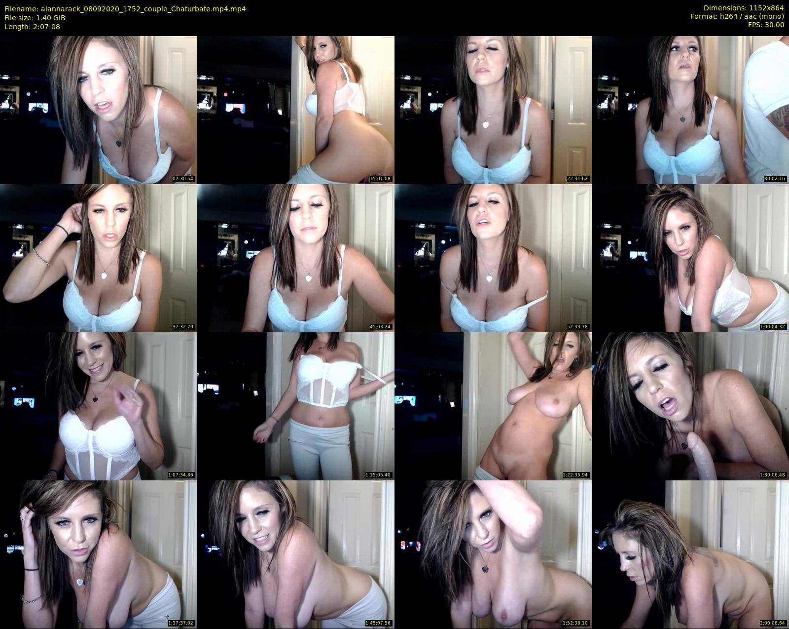 alannarack — 128 minute Chaturbate female cam show recording, 720p, Sep 8, 2020