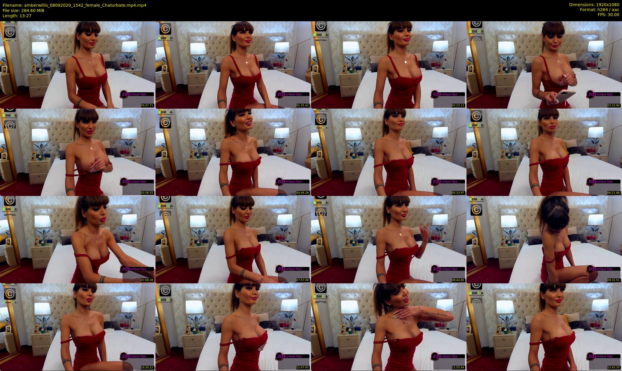 amberwillis — 14 minute Chaturbate female cam show recording, 1080p, Sep 8, 2020