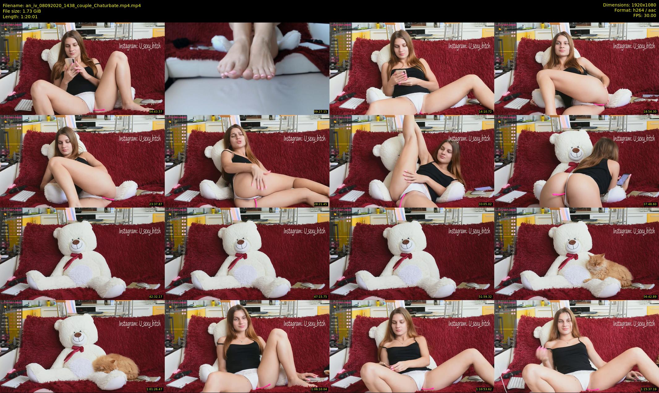 an_iv — 81 minute Chaturbate female cam show recording, 1080p, Sep 8, 2020