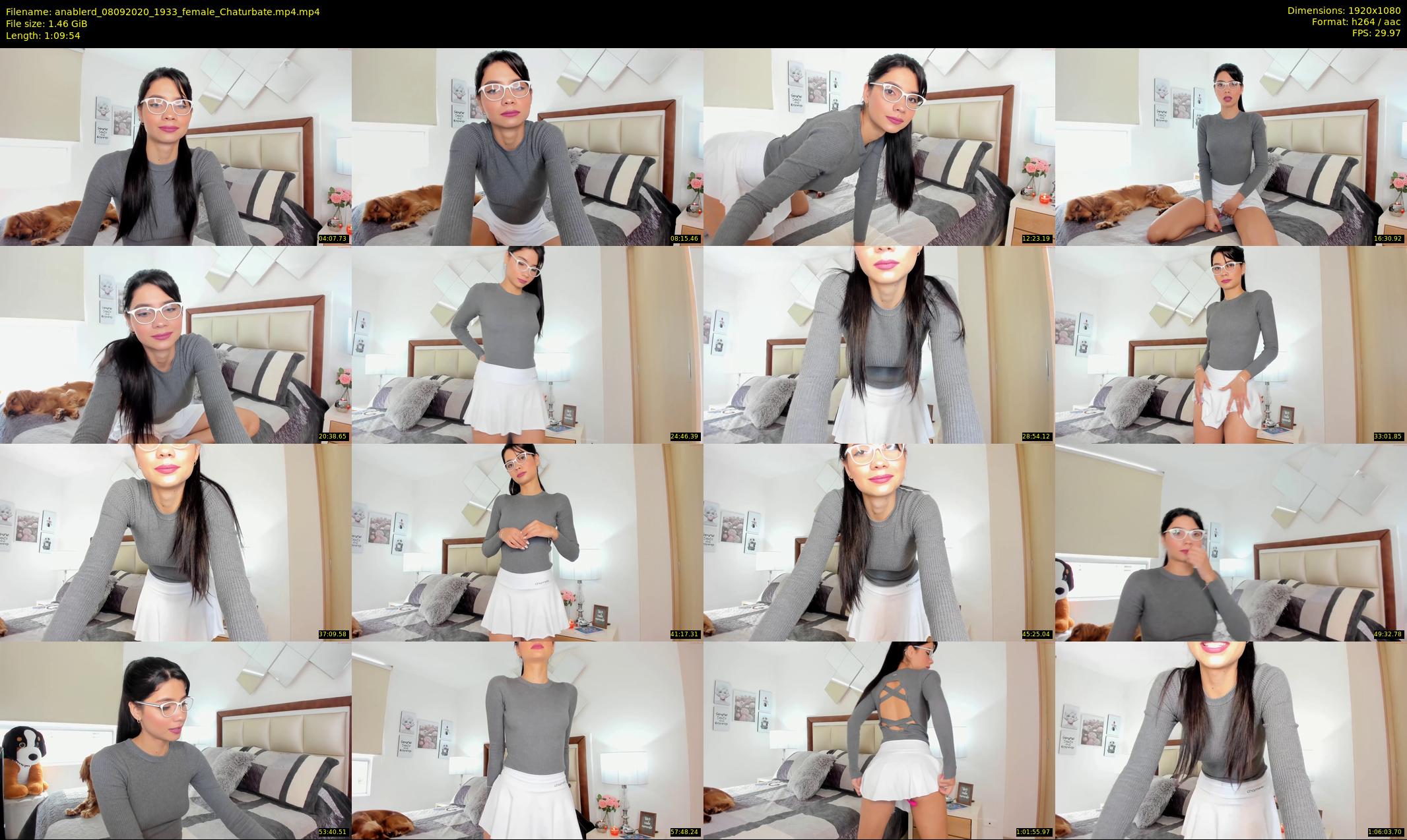 anablerd — 70 minute Chaturbate female cam show recording, 1080p, Sep 8, 2020