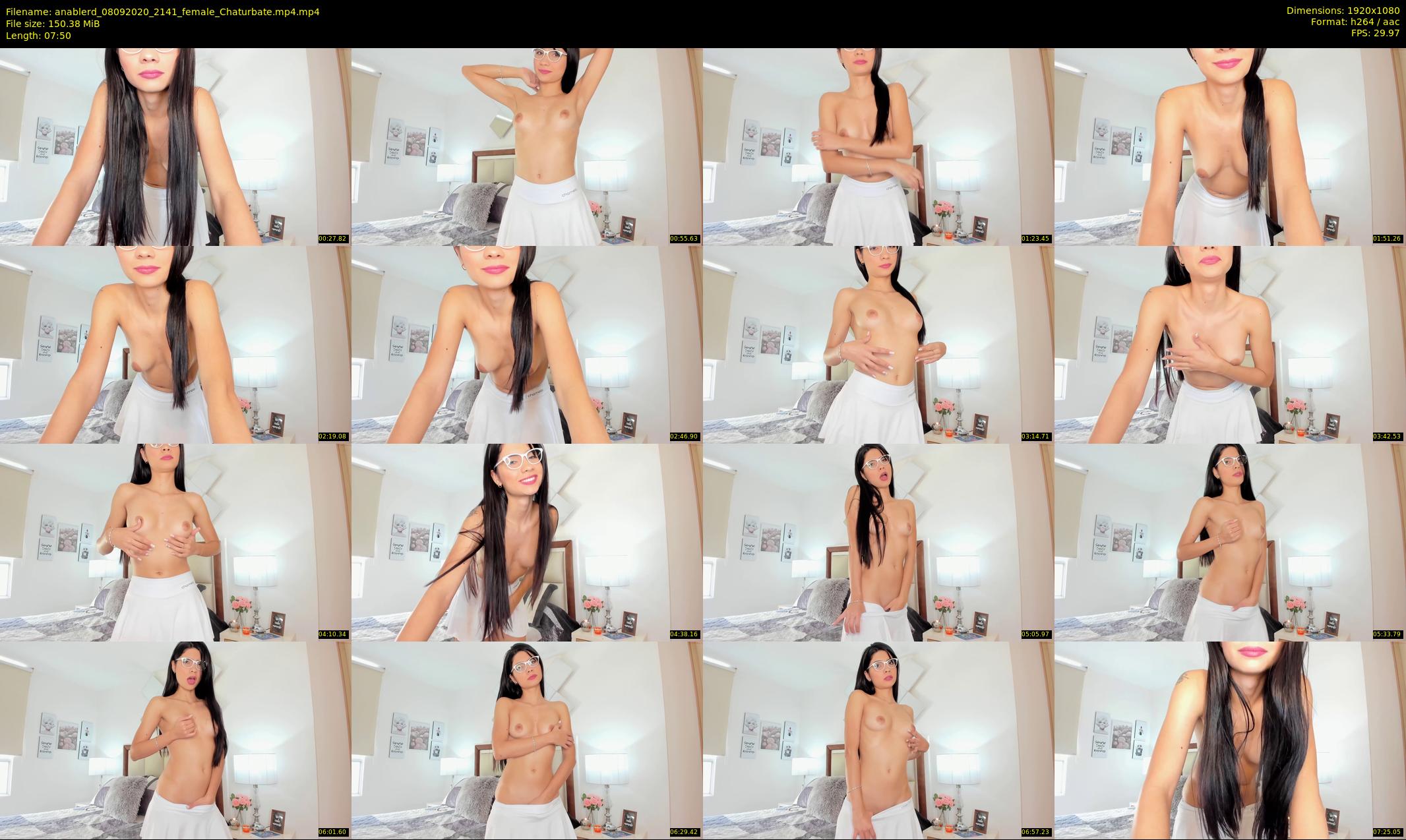 anablerd — 8 minute Chaturbate female cam show recording, 1080p, Sep 8, 2020