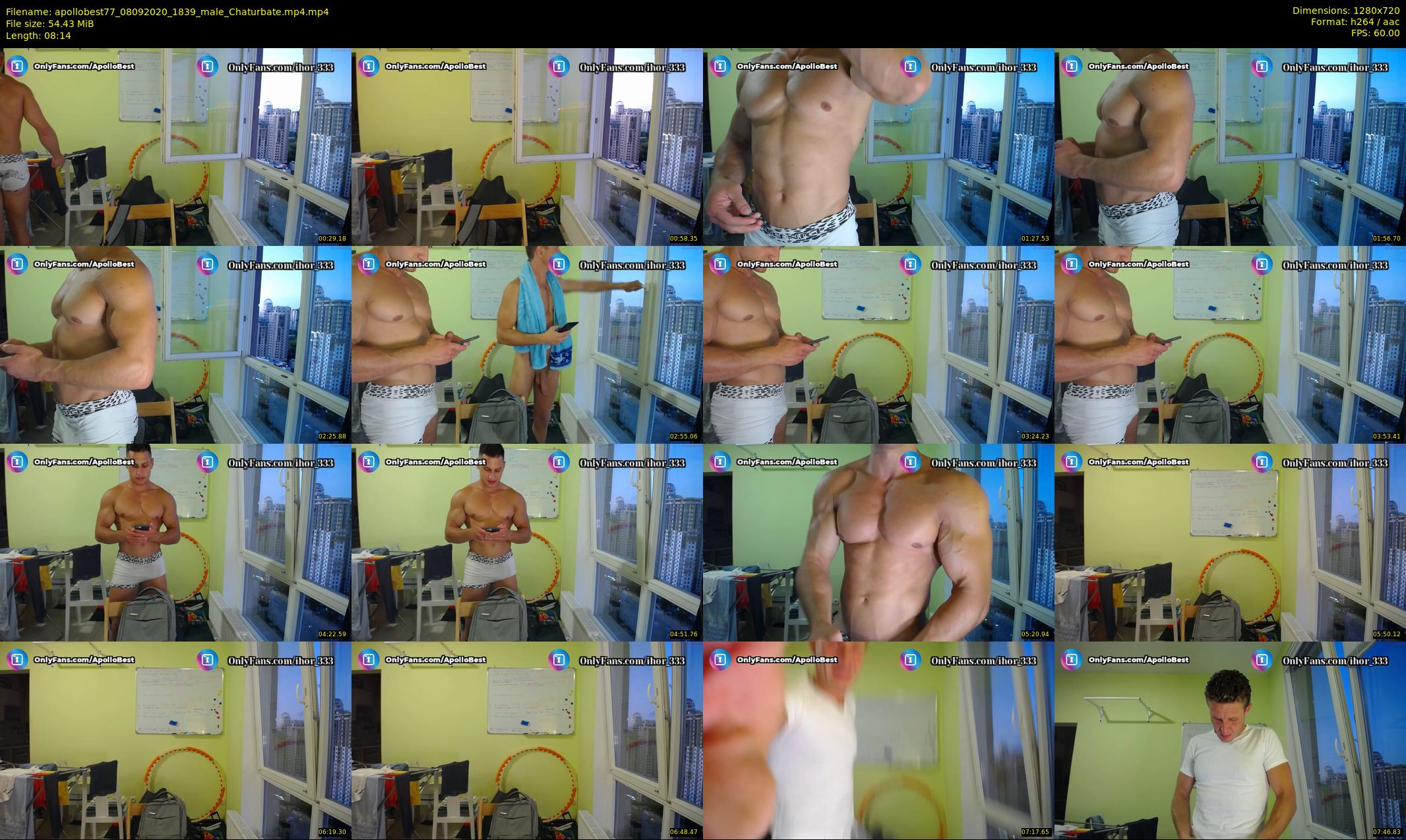 apollobest77 — 9 minute Chaturbate male cam show recording, 720p, Sep 8, 2020