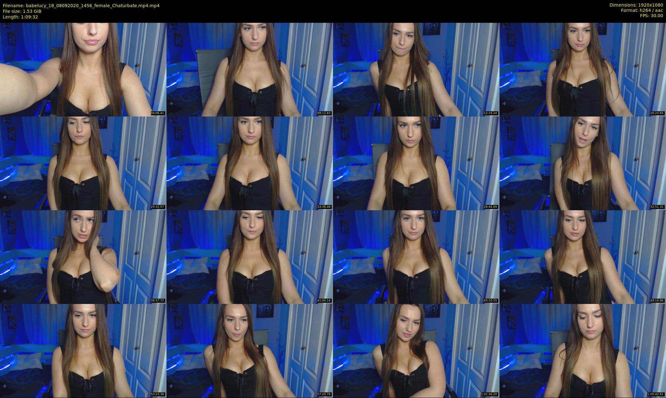 babelucy_18 — 70 minute Chaturbate female cam show recording, 1080p, Sep 8, 2020