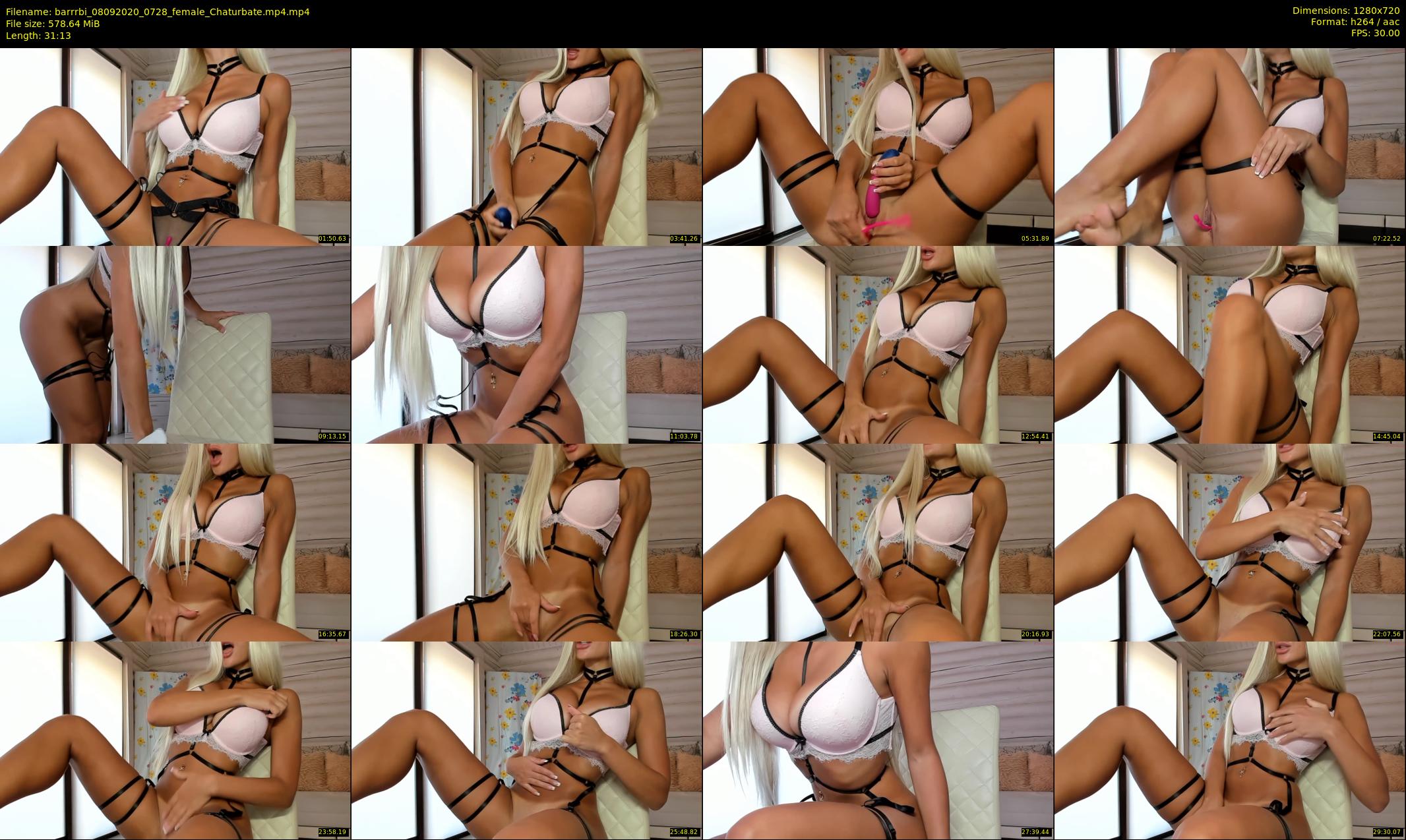 barrrbi — 32 minute Chaturbate female cam show recording, 720p, Sep 8, 2020