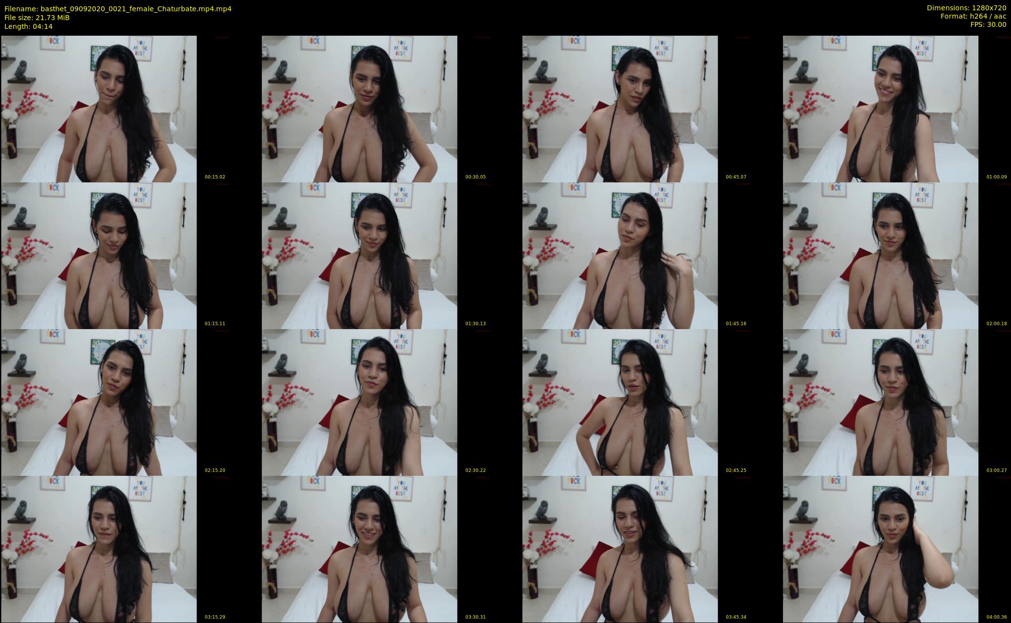 basthet — 5 minute Chaturbate female cam show recording, 720p, Sep 9, 2020