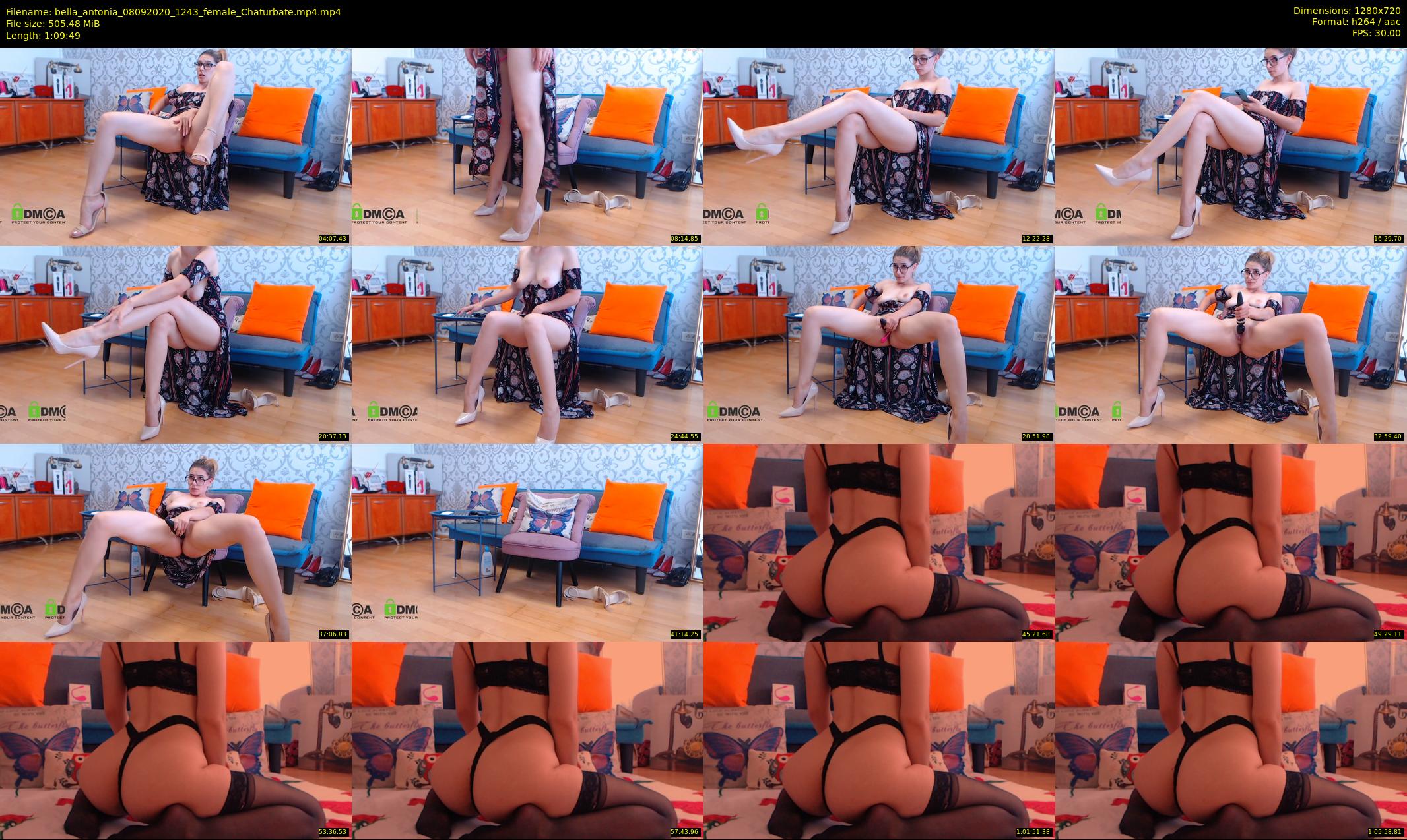 bella_antonia — 70 minute Chaturbate female cam show recording, 720p, Sep 8, 2020