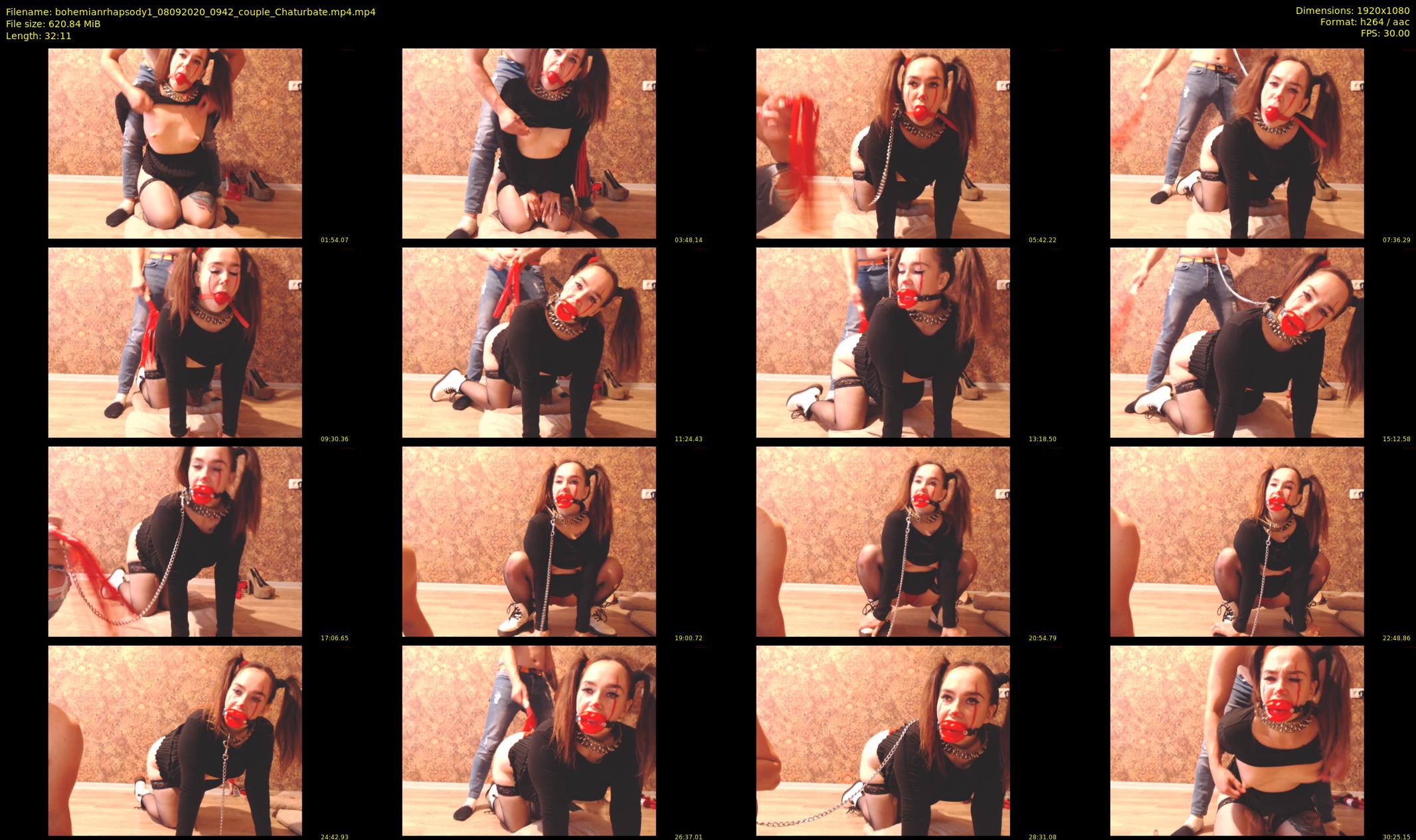 bohemianrhapsody1 — 33 minute Chaturbate couple cam show recording, 1080p, Sep 8, 2020
