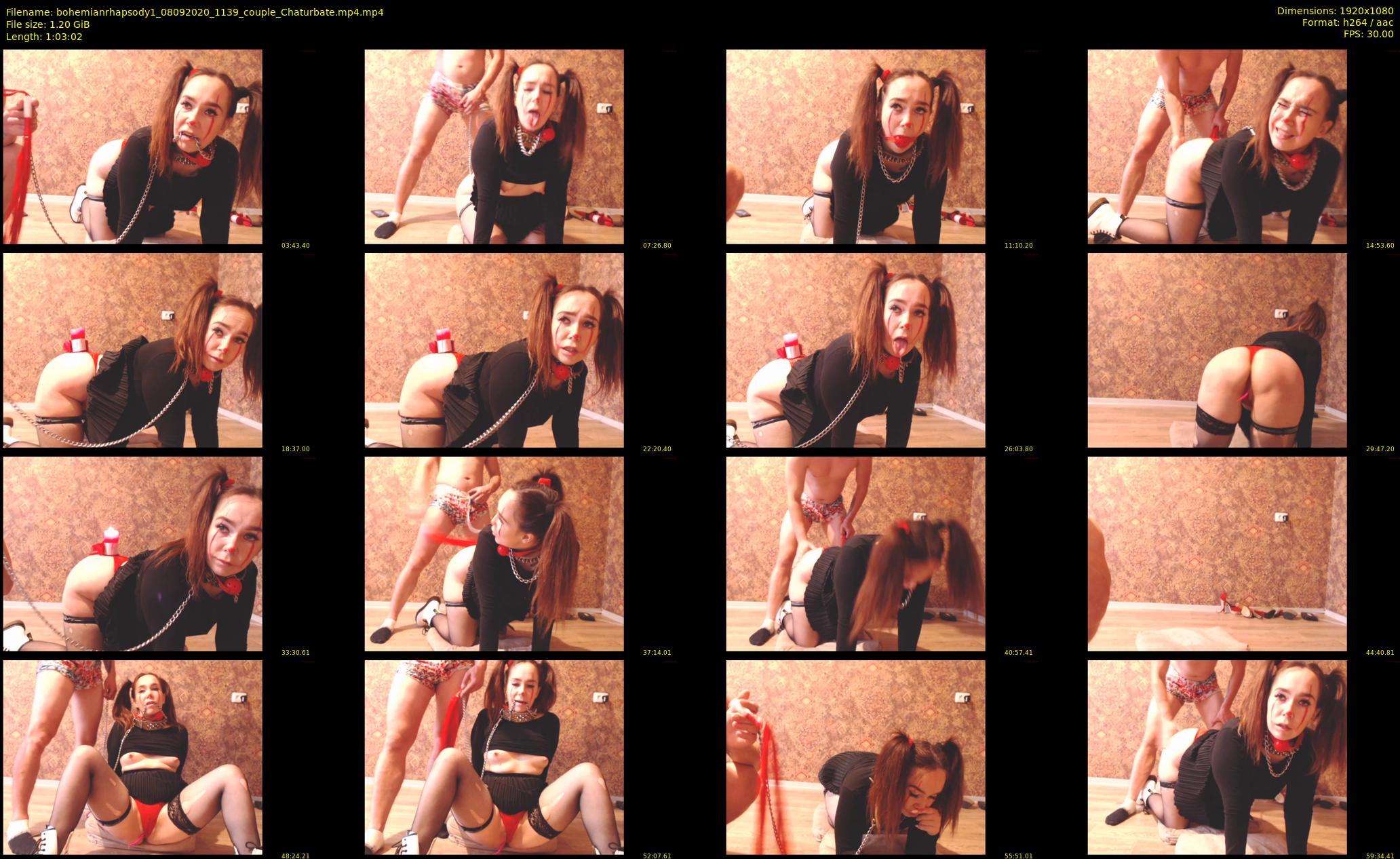 bohemianrhapsody1 — 64 minute Chaturbate couple cam show recording, 1080p, Sep 8, 2020
