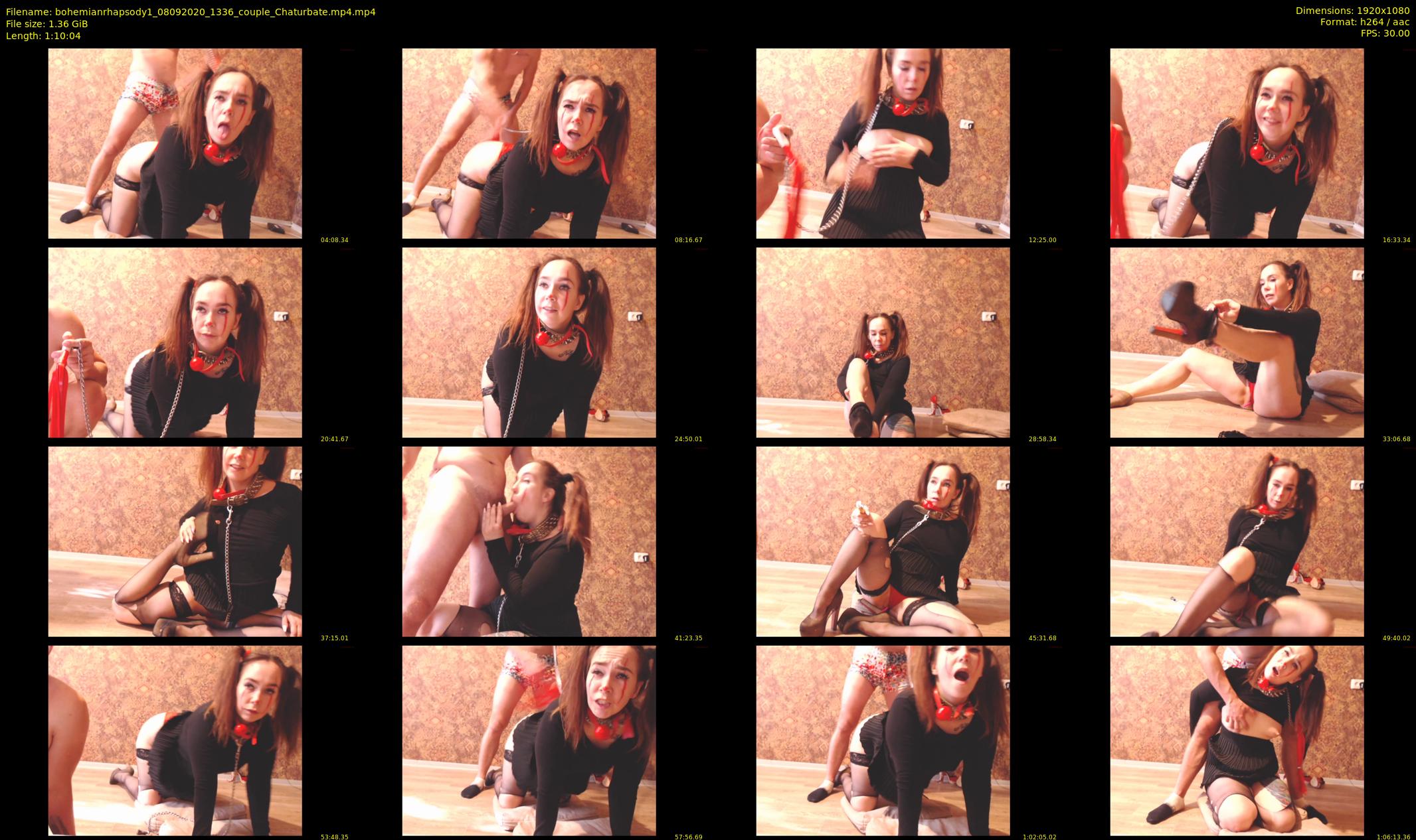 bohemianrhapsody1 — 71 minute Chaturbate couple cam show recording, 1080p, Sep 8, 2020