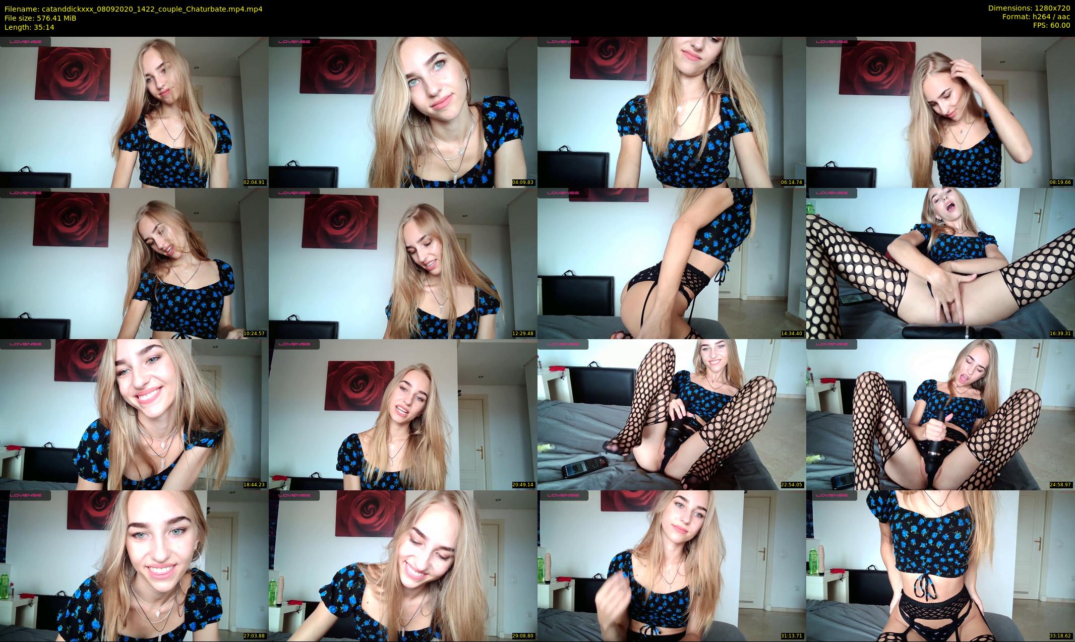 catanddickxxx — 36 minute Chaturbate couple cam show recording, 720p, Sep 8, 2020