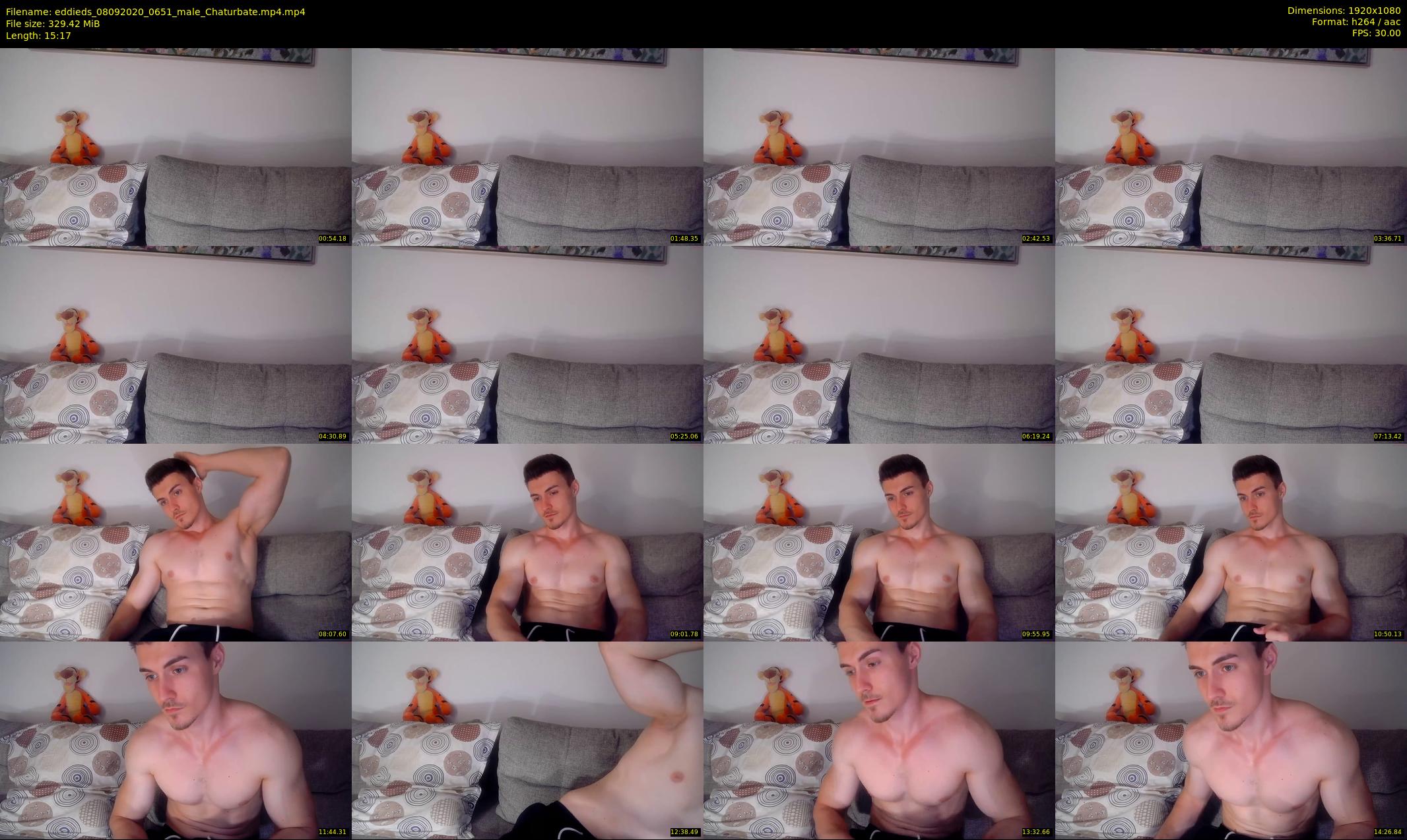 eddieds — 16 minute Chaturbate male cam show recording, 1080p, Sep 8, 2020