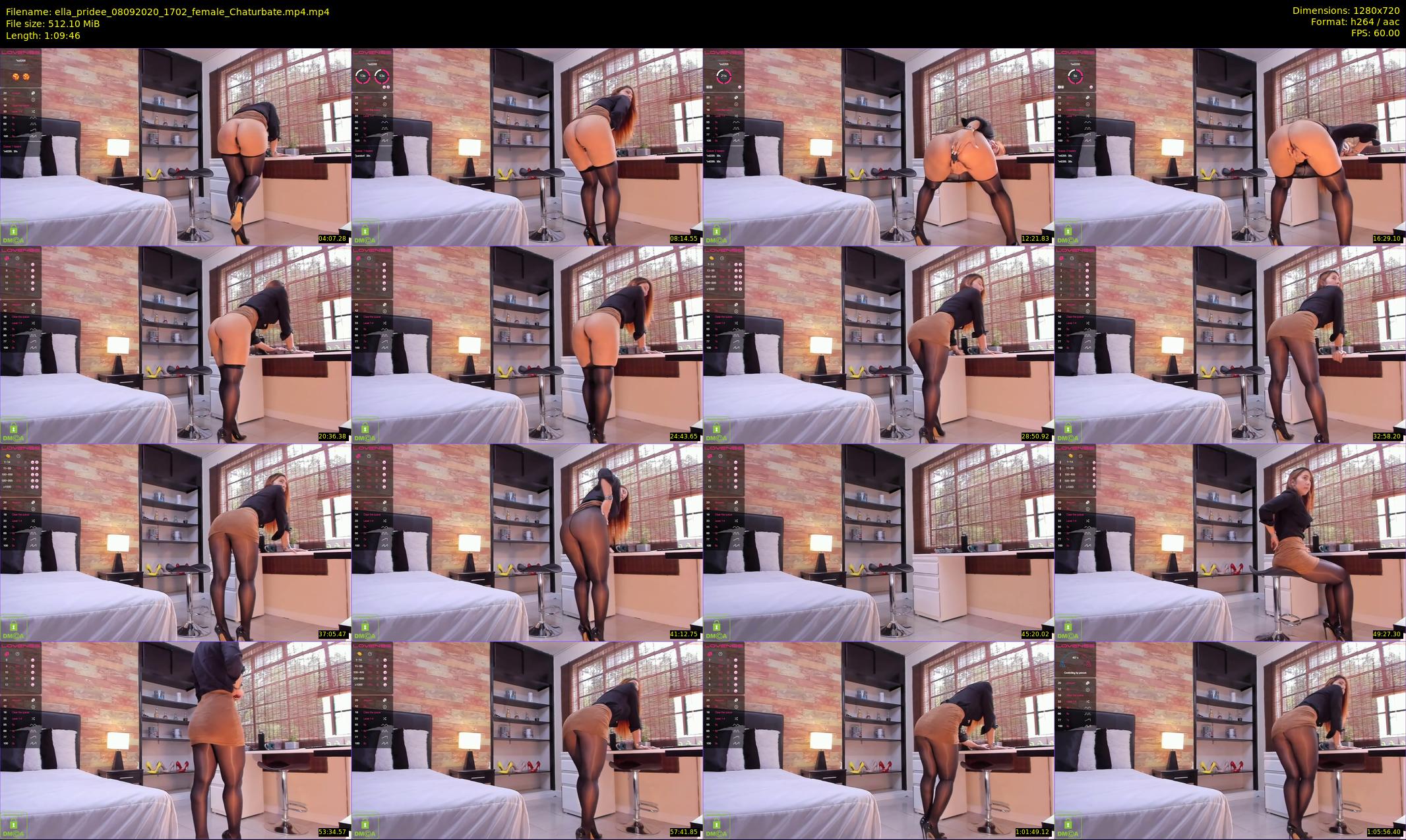 ella_pridee — 70 minute Chaturbate female cam show recording, 720p, Sep 8, 2020