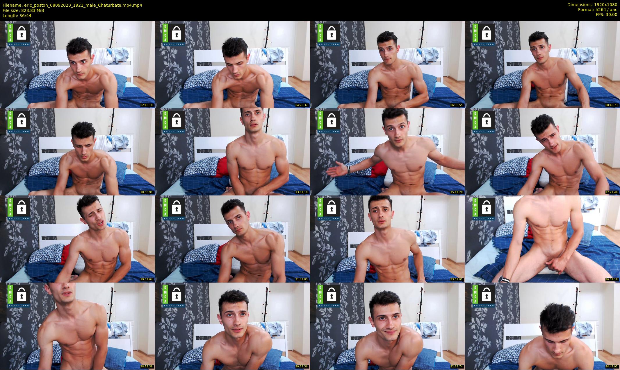 eric_poston — 37 minute Chaturbate male cam show recording, 1080p, Sep 8, 2020