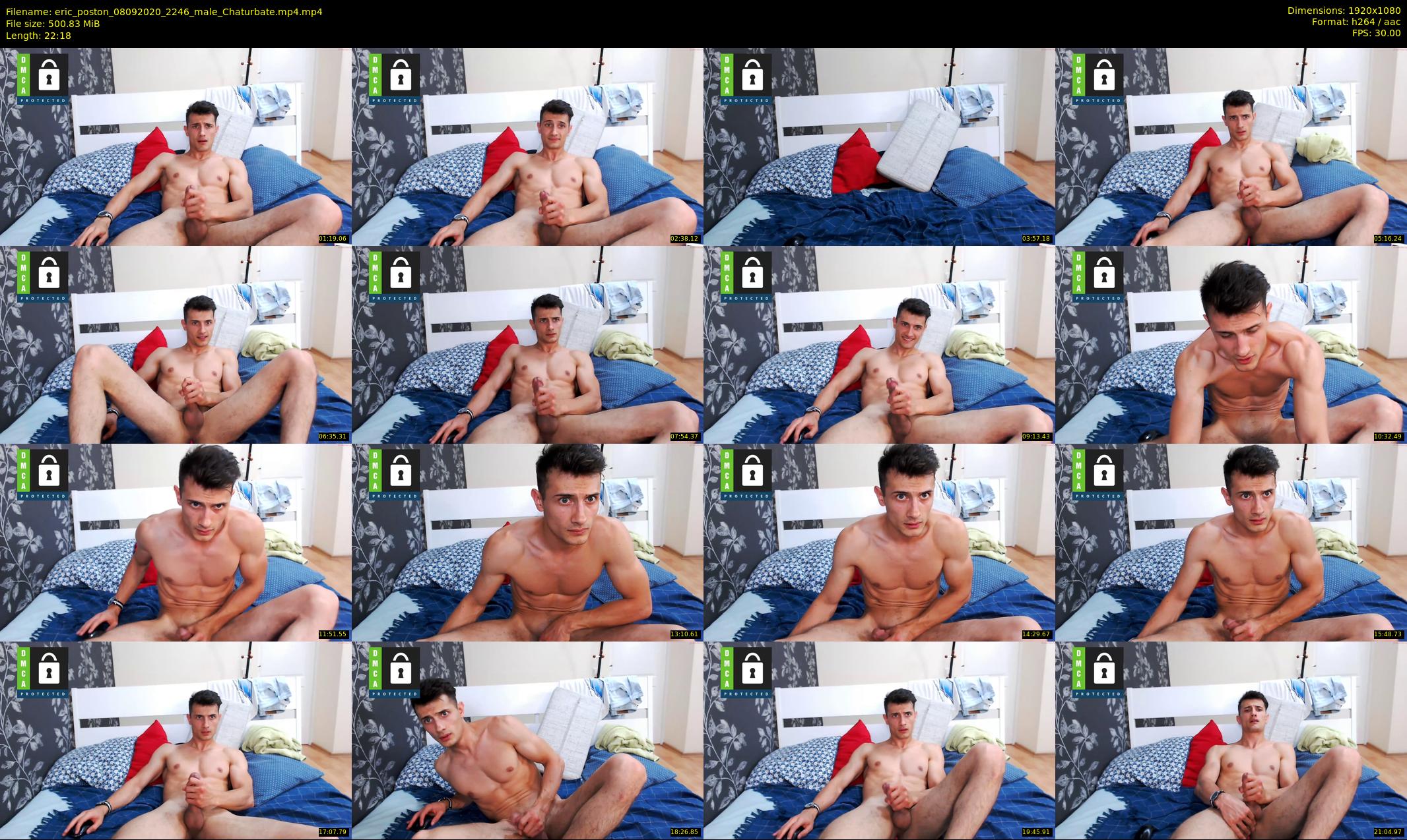 eric_poston — 23 minute Chaturbate male cam show recording, 1080p, Sep 8, 2020