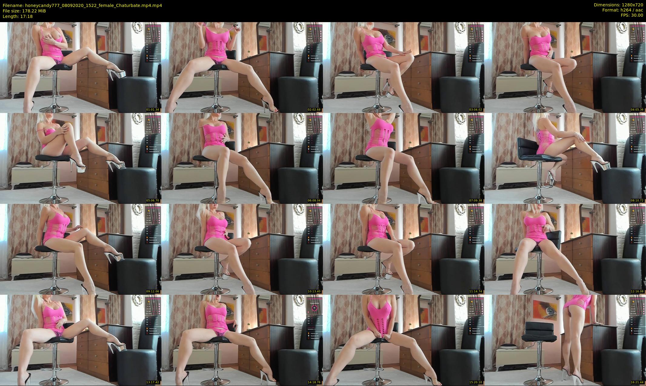 honeycandy777 — 18 minute Chaturbate couple cam show recording, 720p, Sep 8, 2020