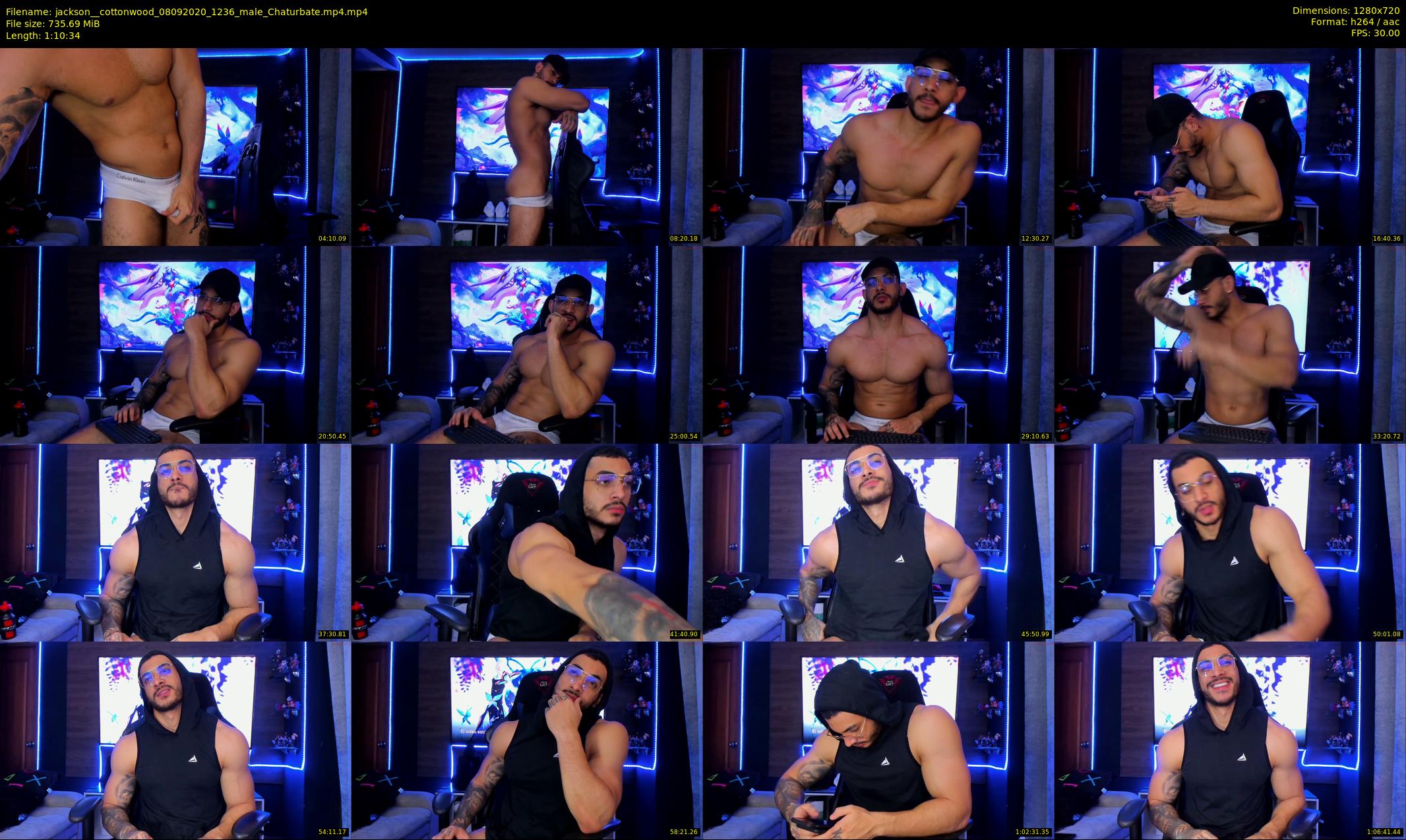 jackson__cottonwood — 71 minute Chaturbate male cam show recording, 720p, Sep 8, 2020