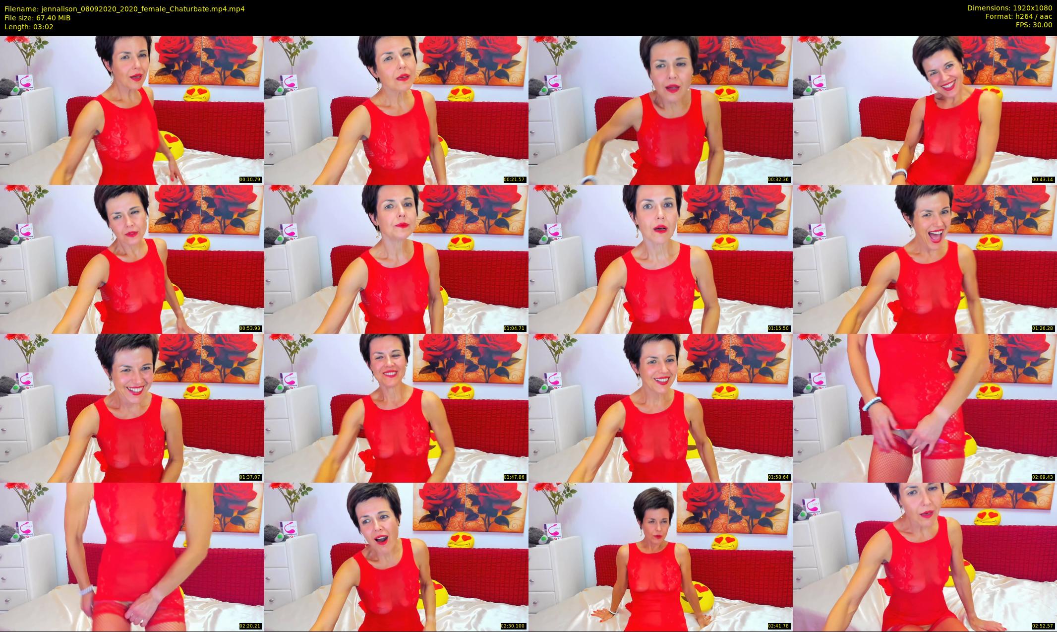jennalison — 4 minute Chaturbate female cam show recording, 1080p, Sep 8, 2020