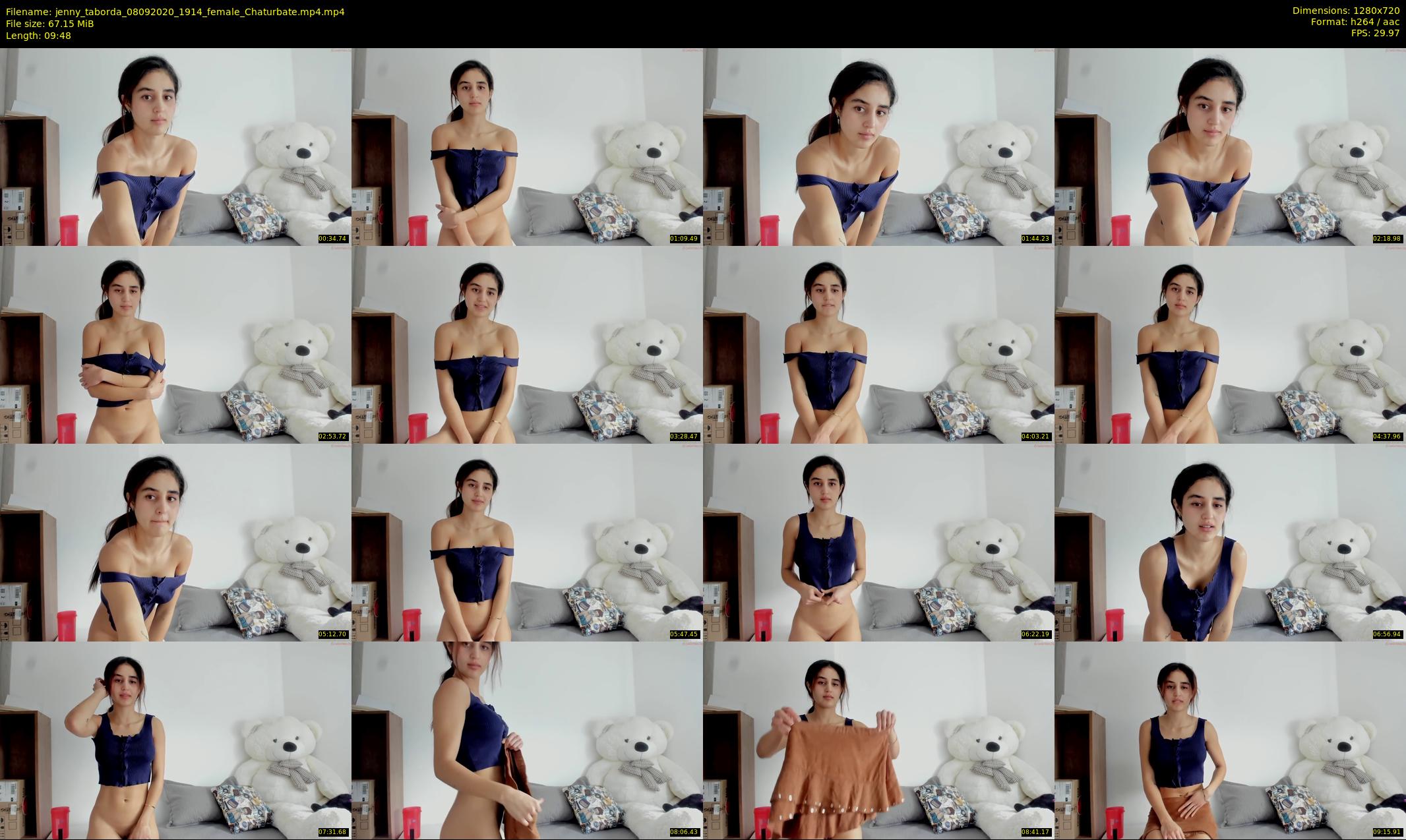 jenny_taborda — 10 minute Chaturbate female cam show recording, 720p, Sep 8, 2020