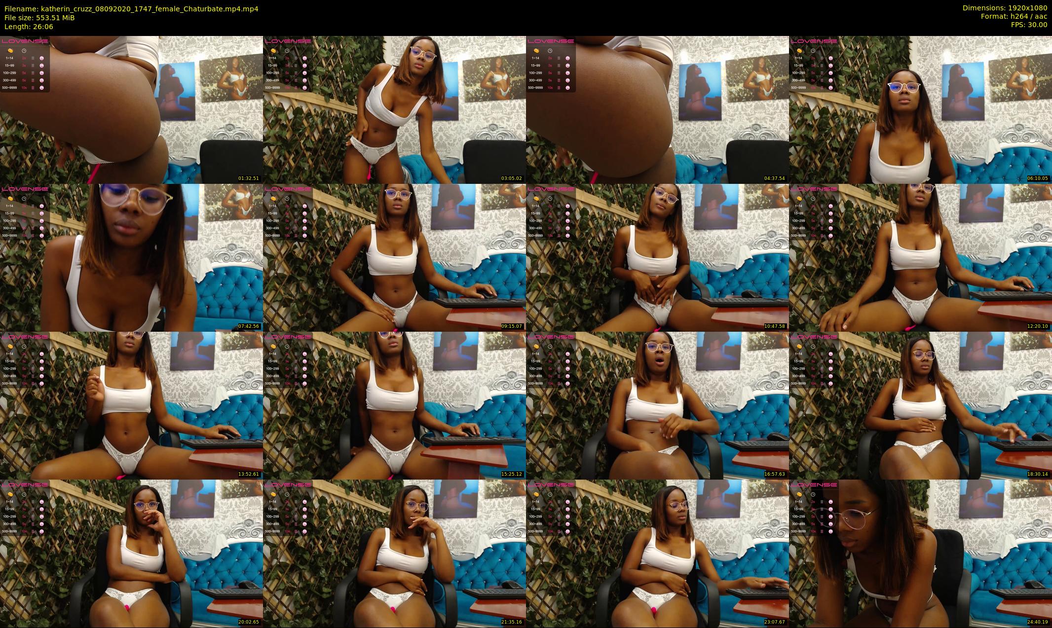 katherin_cruzz — 27 minute Chaturbate female cam show recording, 1080p, Sep 8, 2020