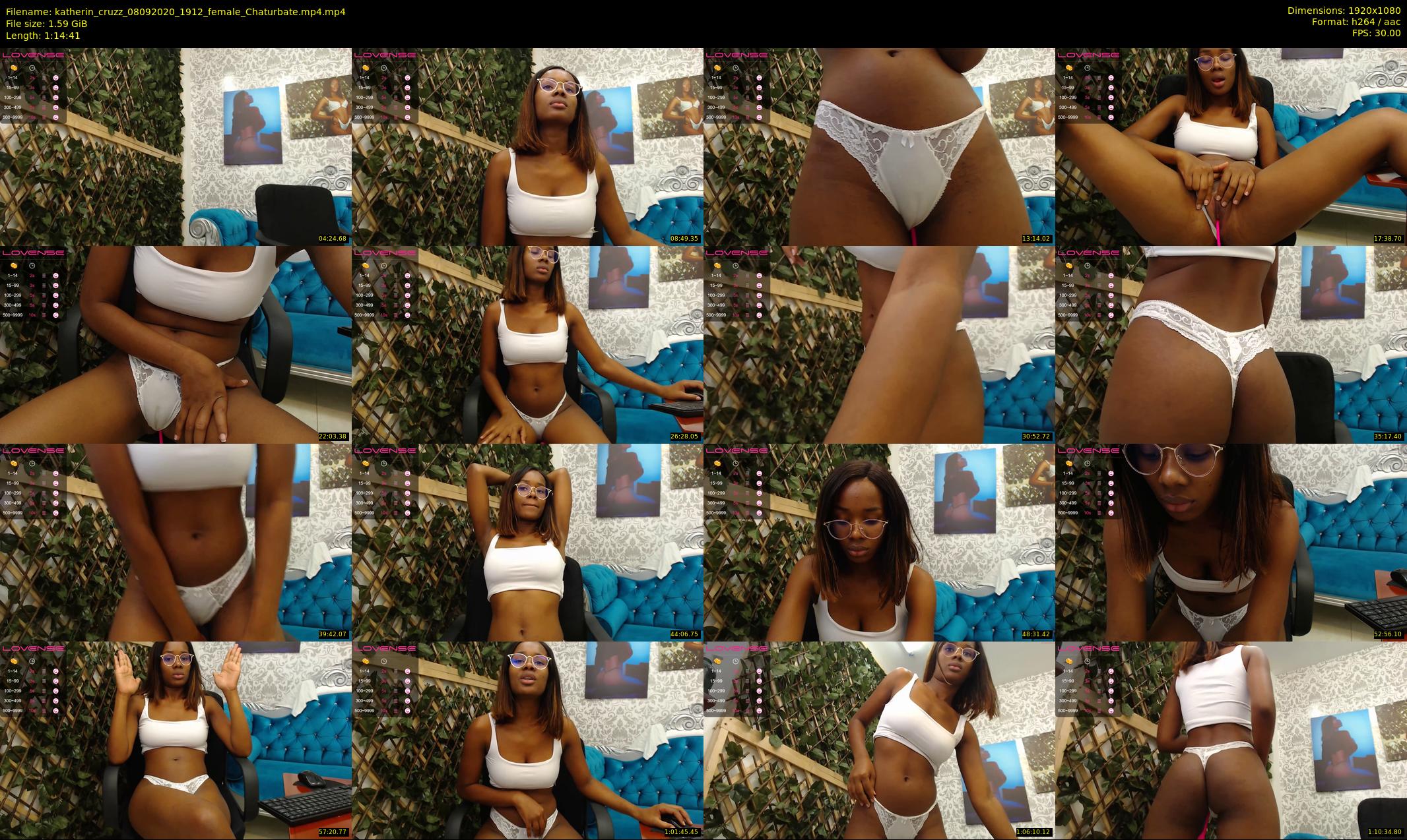 katherin_cruzz — 75 minute Chaturbate female cam show recording, 1080p, Sep 8, 2020