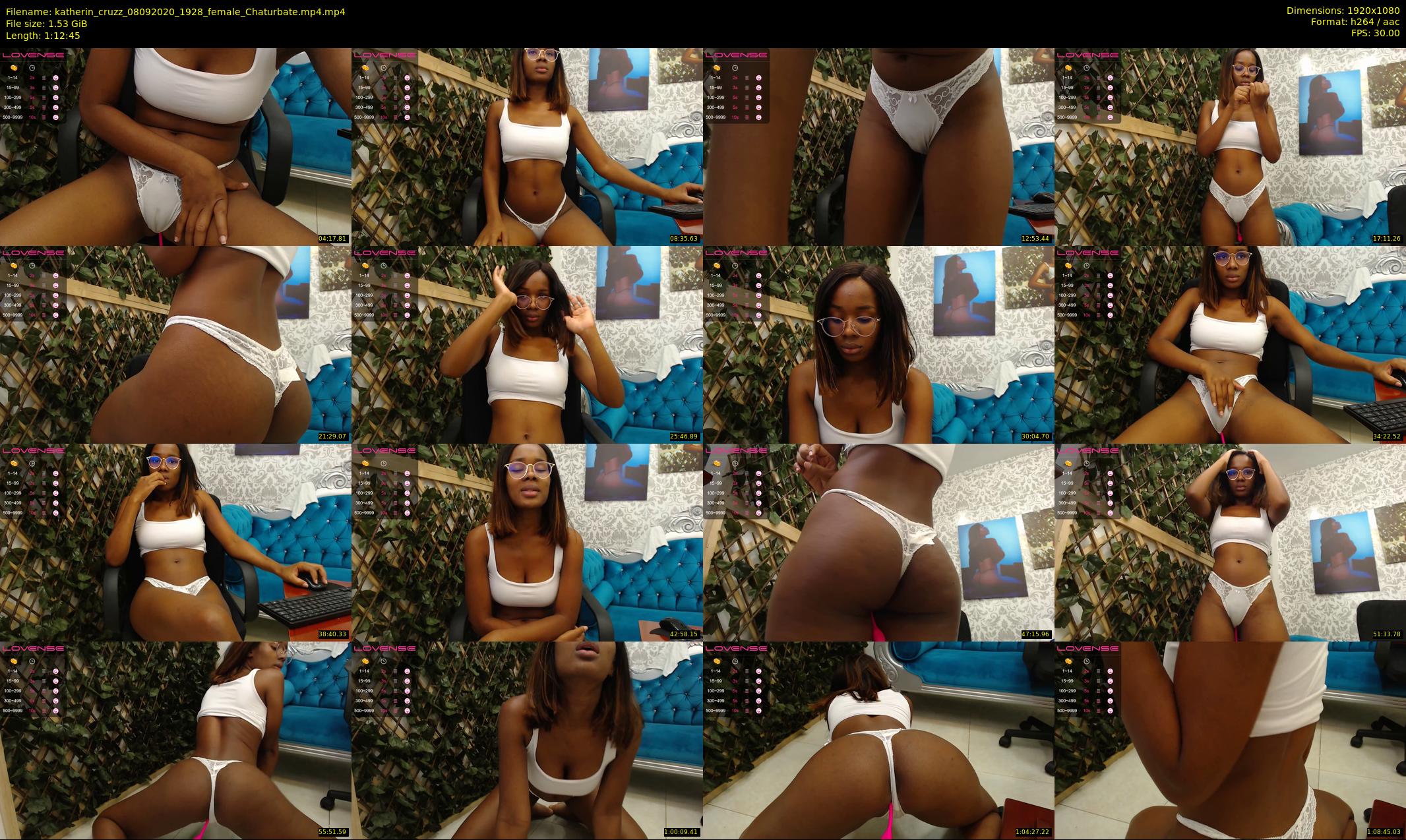 katherin_cruzz — 73 minute Chaturbate female cam show recording, 1080p, Sep 8, 2020