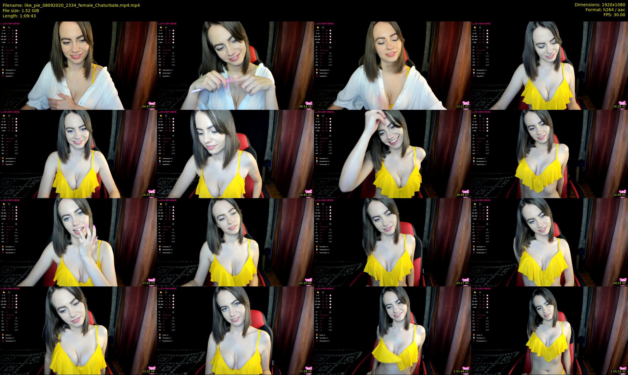 like_pie — 70 minute Chaturbate couple cam show recording, 1080p, Sep 8, 2020