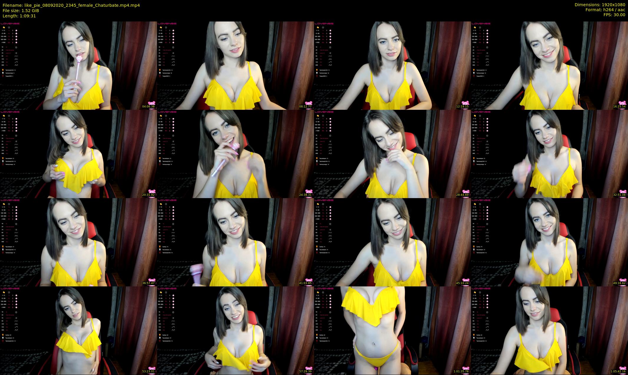 like_pie — 70 minute Chaturbate couple cam show recording, 1080p, Sep 8, 2020