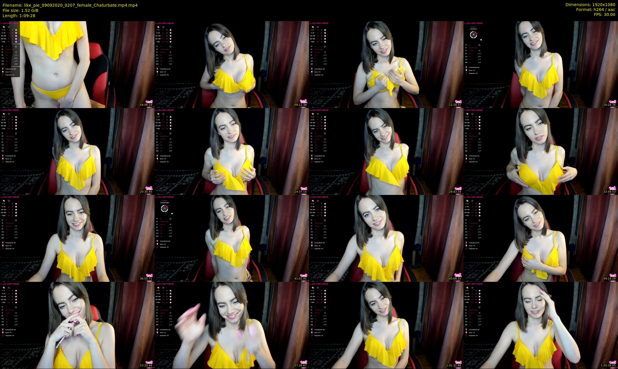 like_pie — 70 minute Chaturbate couple cam show recording, 1080p, Sep 9, 2020